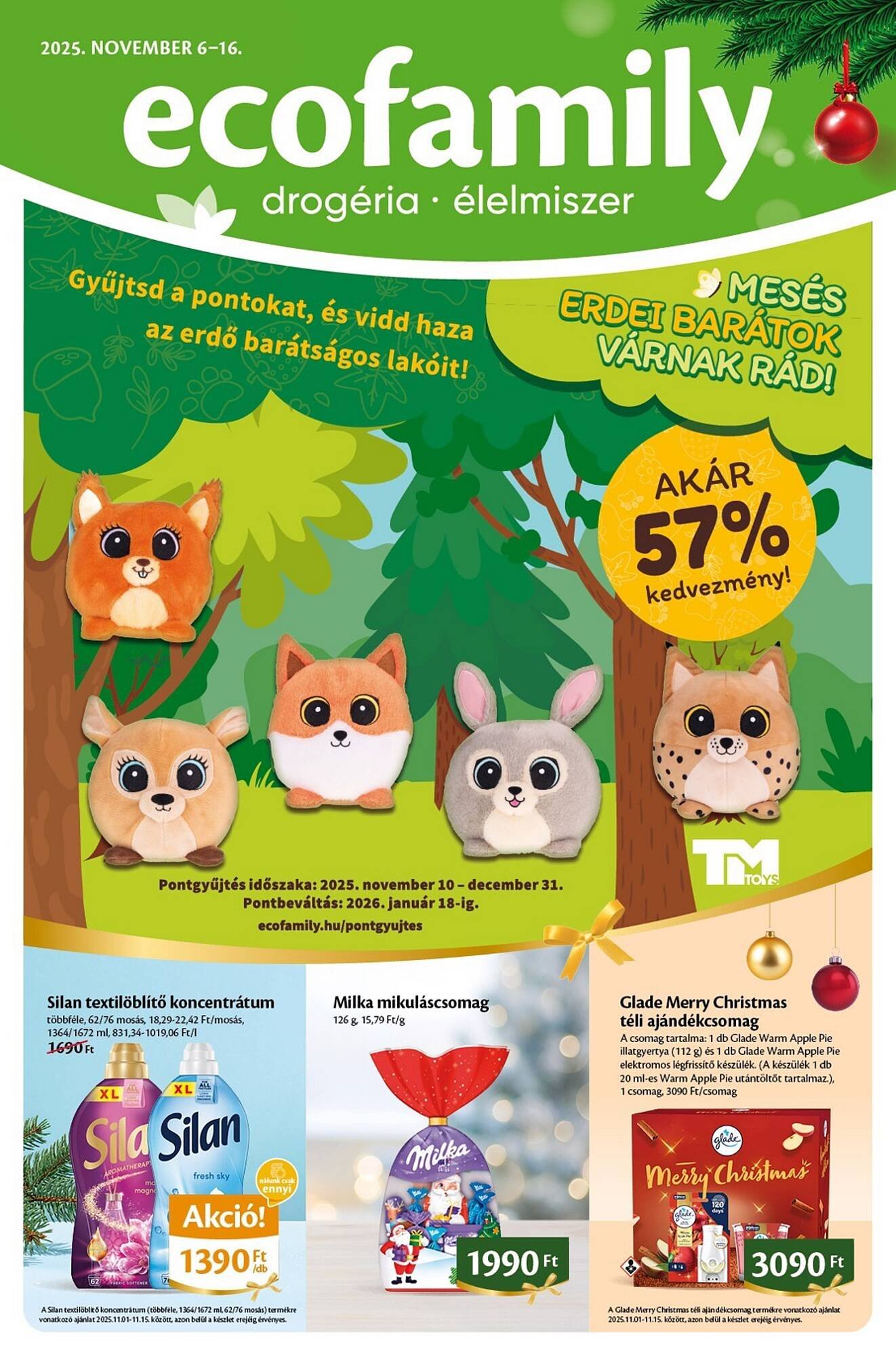 EcoFamily akciós újság (2025-11-05 - 2025-11-09)