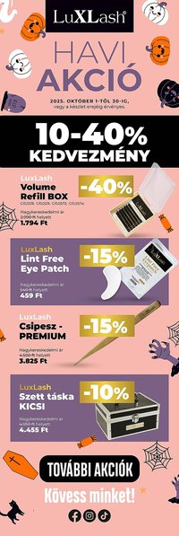 Crystal Nails akciós újság (2025-10-01 - 2025-10-30)