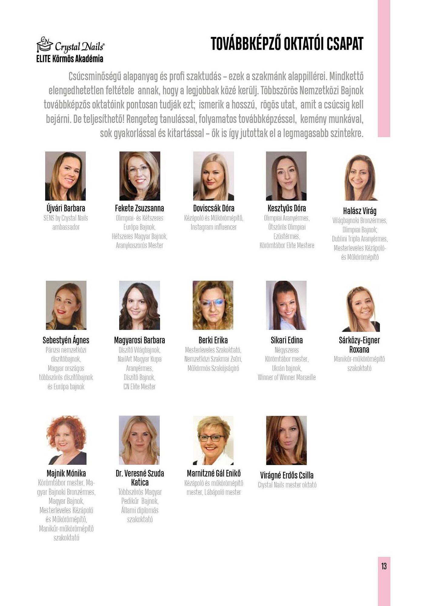 Crystal Nails akciós újság (2025-12-01 - 2025-12-31)
