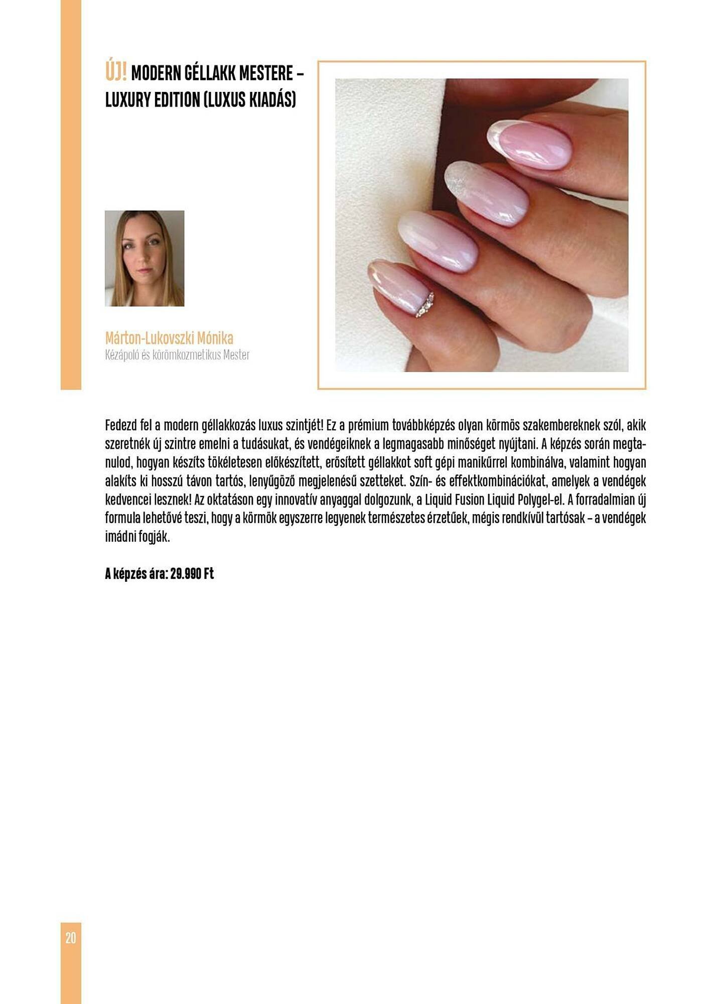 Crystal Nails akciós újság (2025-12-01 - 2025-12-31)