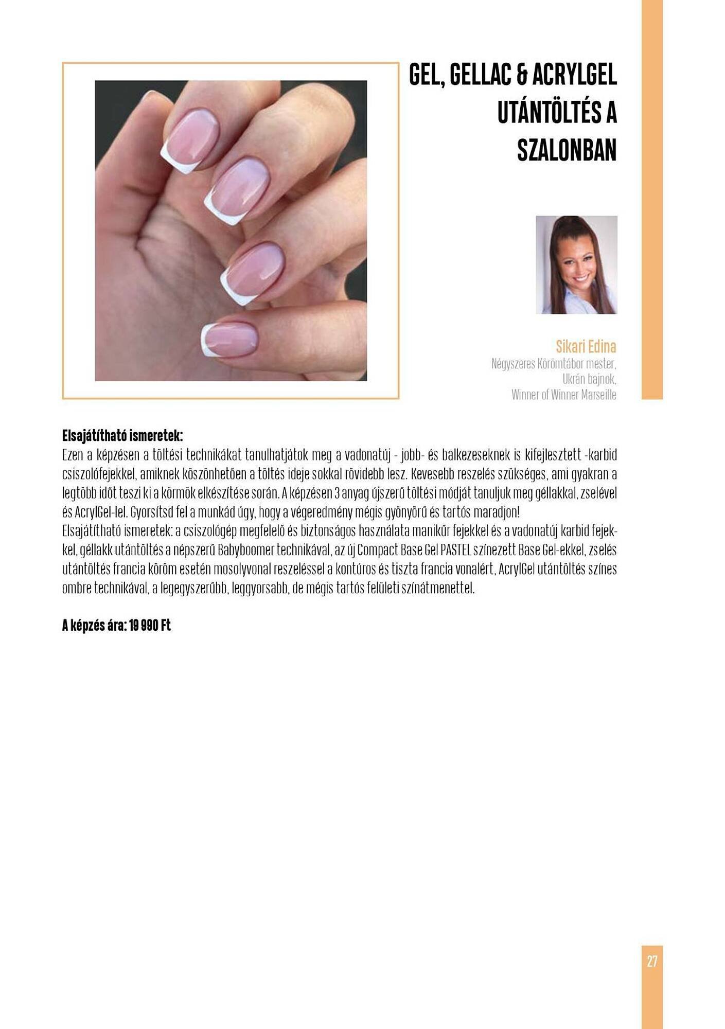 Crystal Nails akciós újság (2025-12-01 - 2025-12-31)