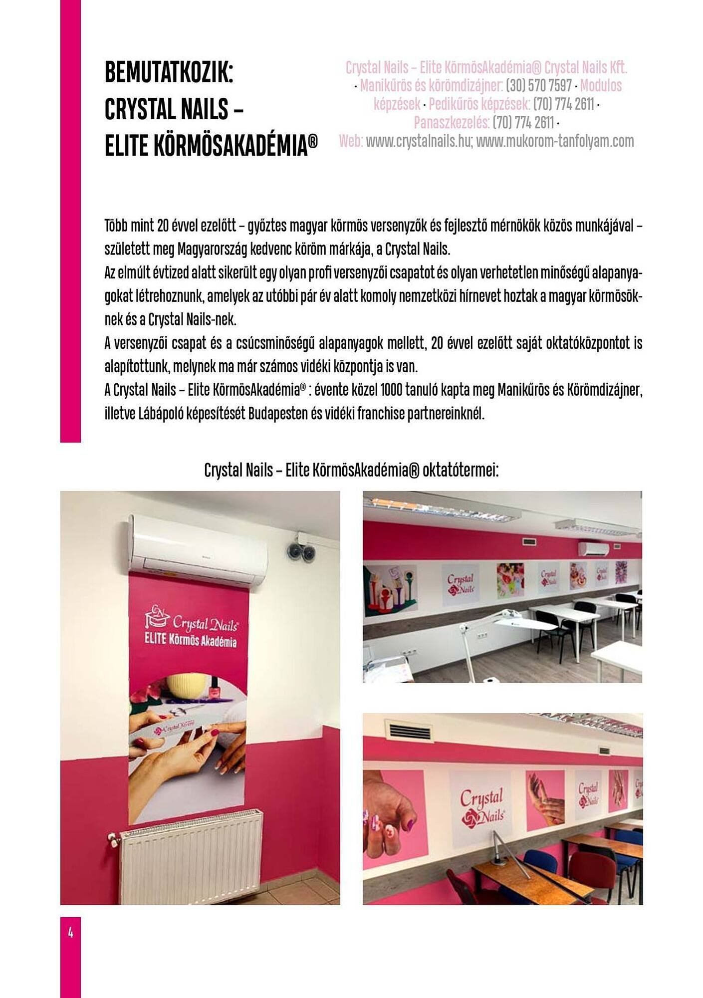 Crystal Nails akciós újság (2025-12-01 - 2025-12-31)