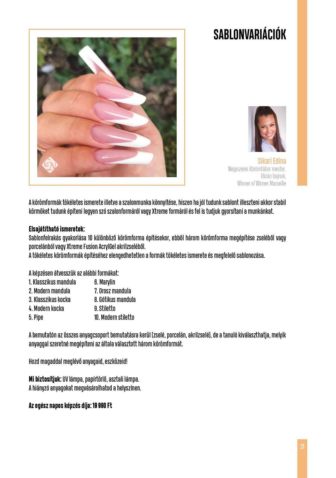 Crystal Nails akciós újság (2025-12-01 - 2025-12-31)