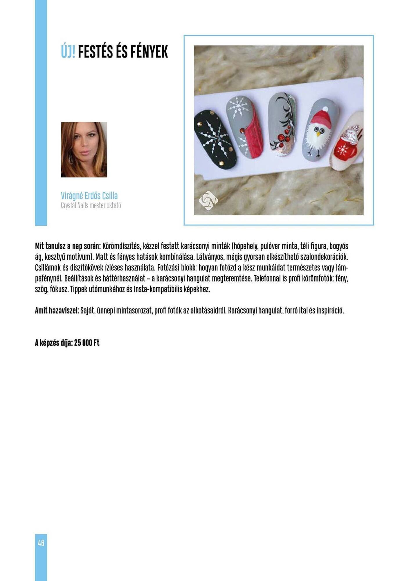 Crystal Nails akciós újság (2025-12-01 - 2025-12-31)