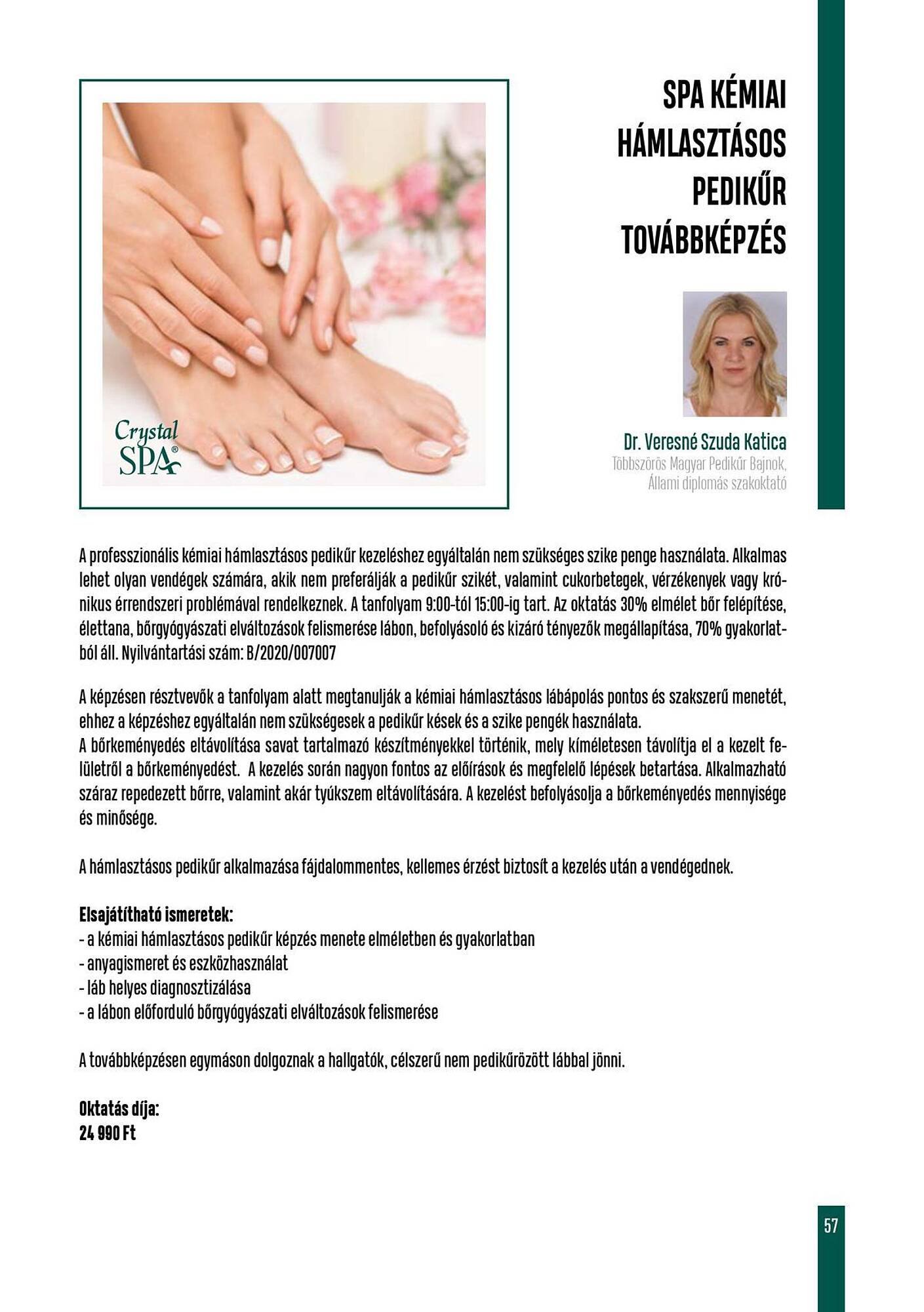 Crystal Nails akciós újság (2025-12-01 - 2025-12-31)