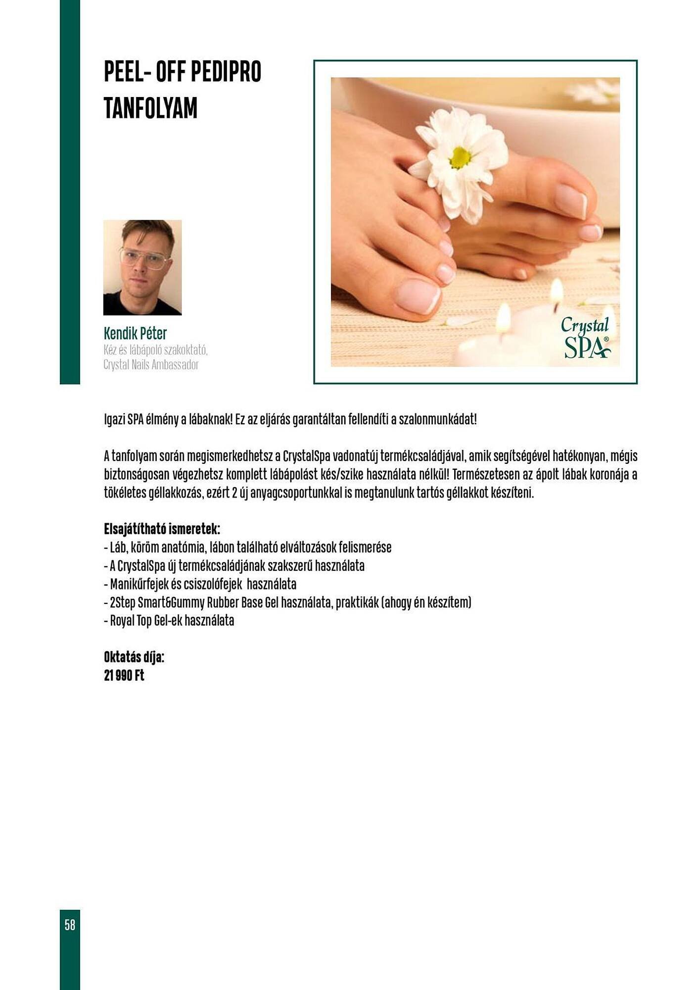 Crystal Nails akciós újság (2025-12-01 - 2025-12-31)