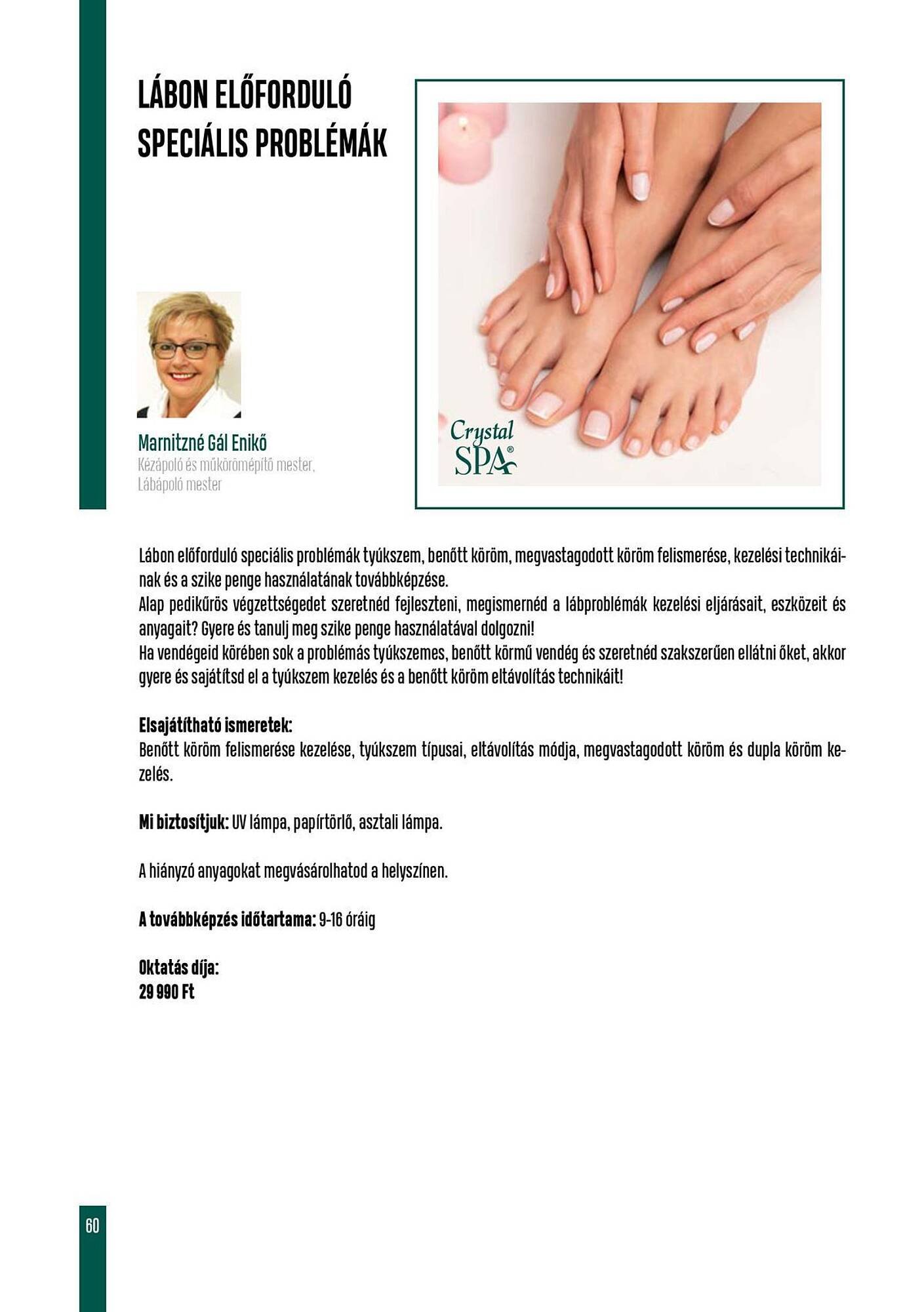 Crystal Nails akciós újság (2025-12-01 - 2025-12-31)