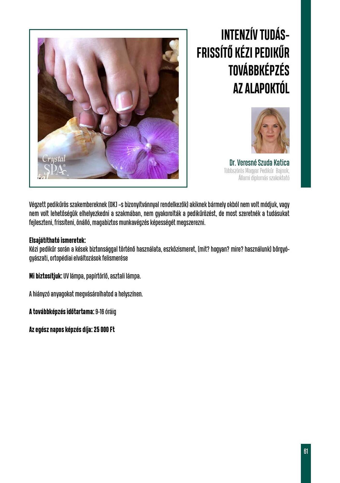 Crystal Nails akciós újság (2025-12-01 - 2025-12-31)