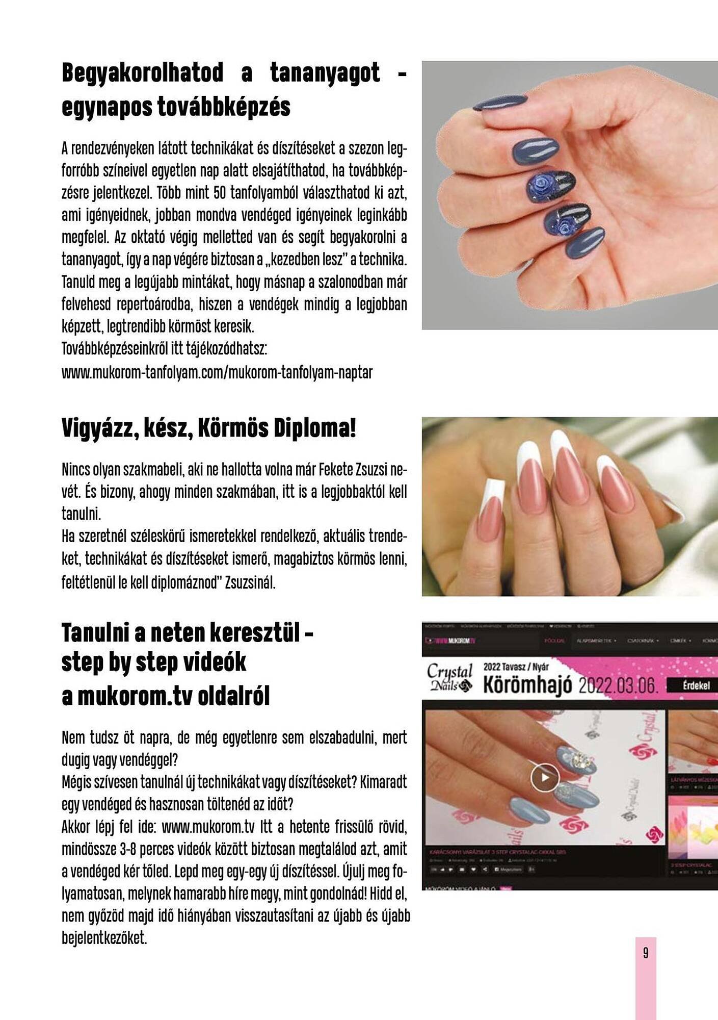 Crystal Nails akciós újság (2025-12-01 - 2025-12-31)