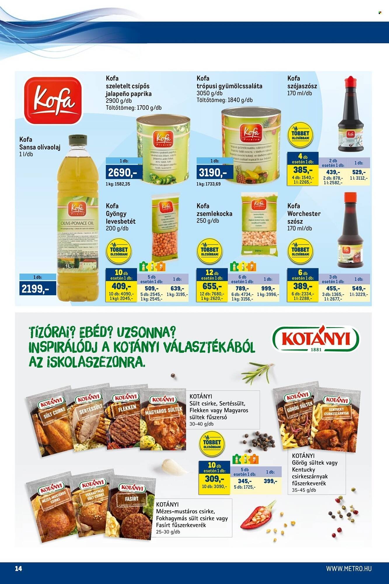 Metro akciós újság (2025-09-01 - 2025-09-14)
