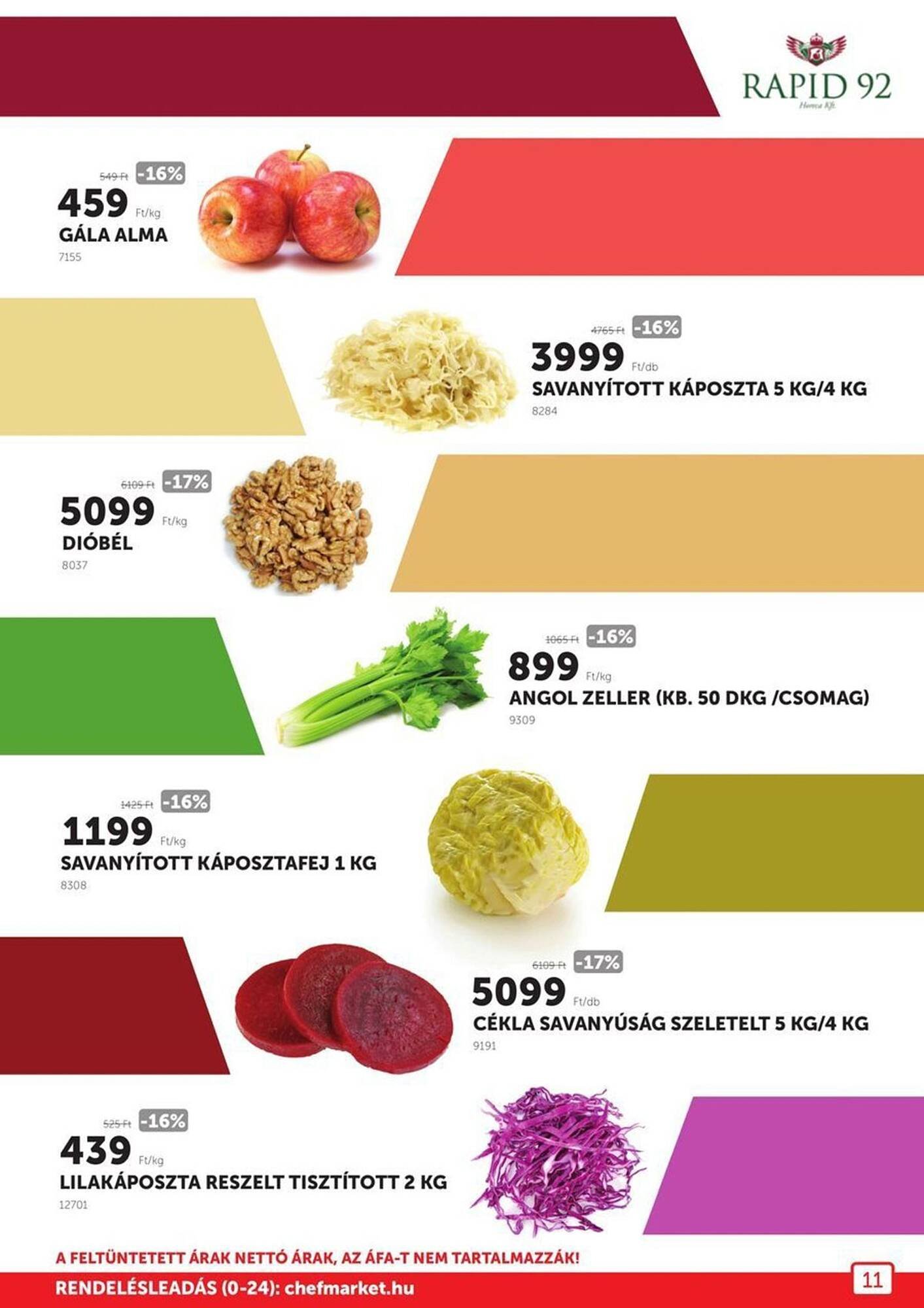 Chef Market akciós újság (2025-12-01 - 2026-01-31)