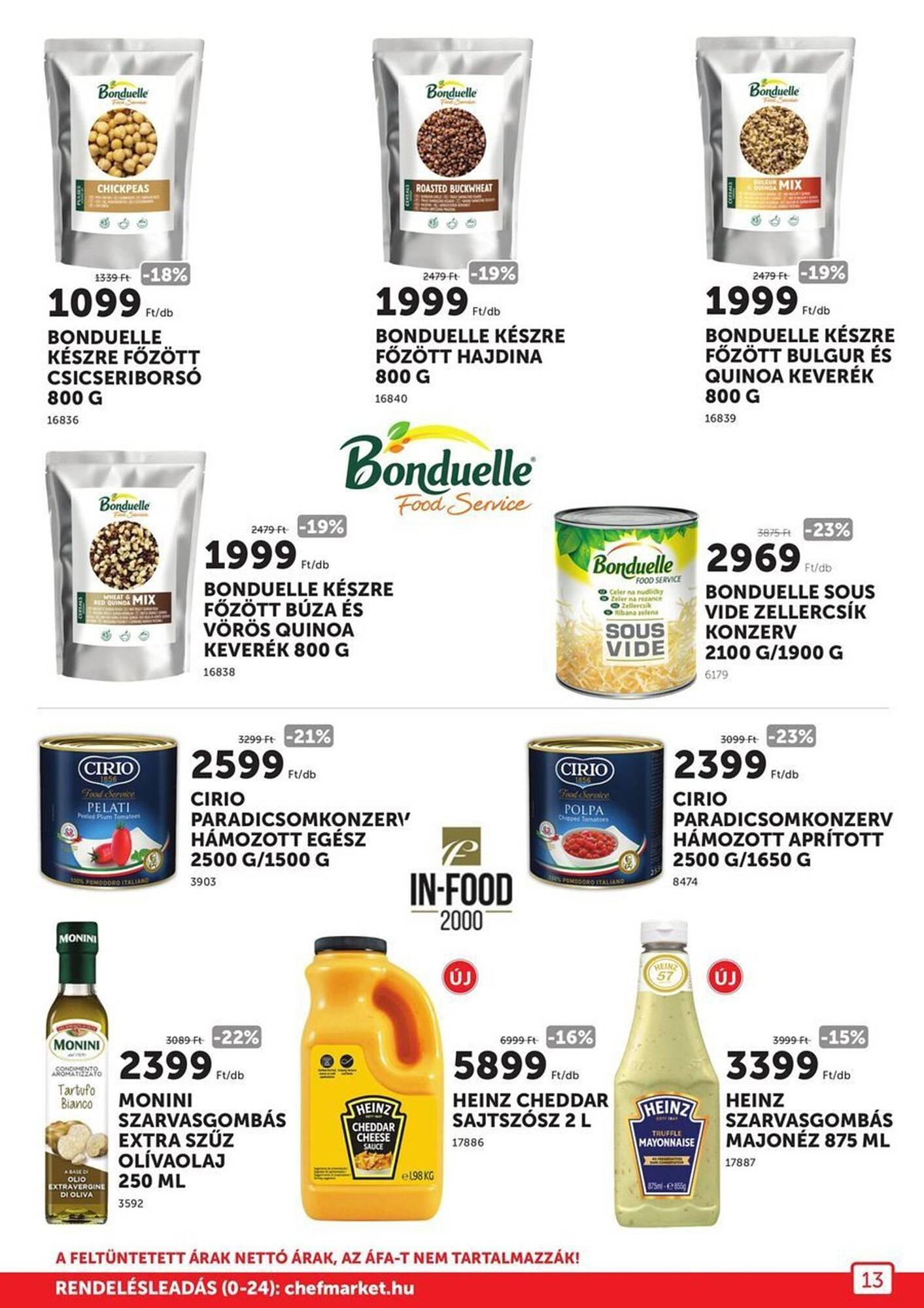 Chef Market akciós újság (2025-12-01 - 2026-01-31)