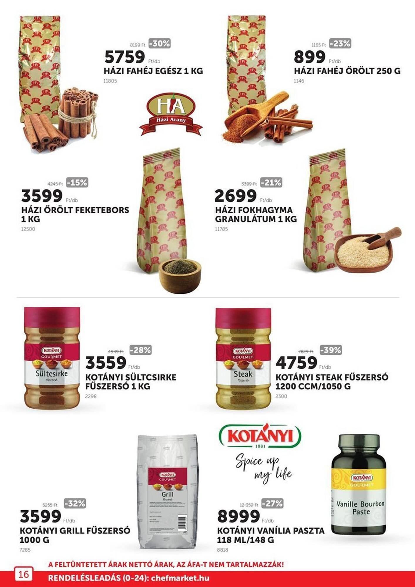 Chef Market akciós újság (2025-12-01 - 2026-01-31)