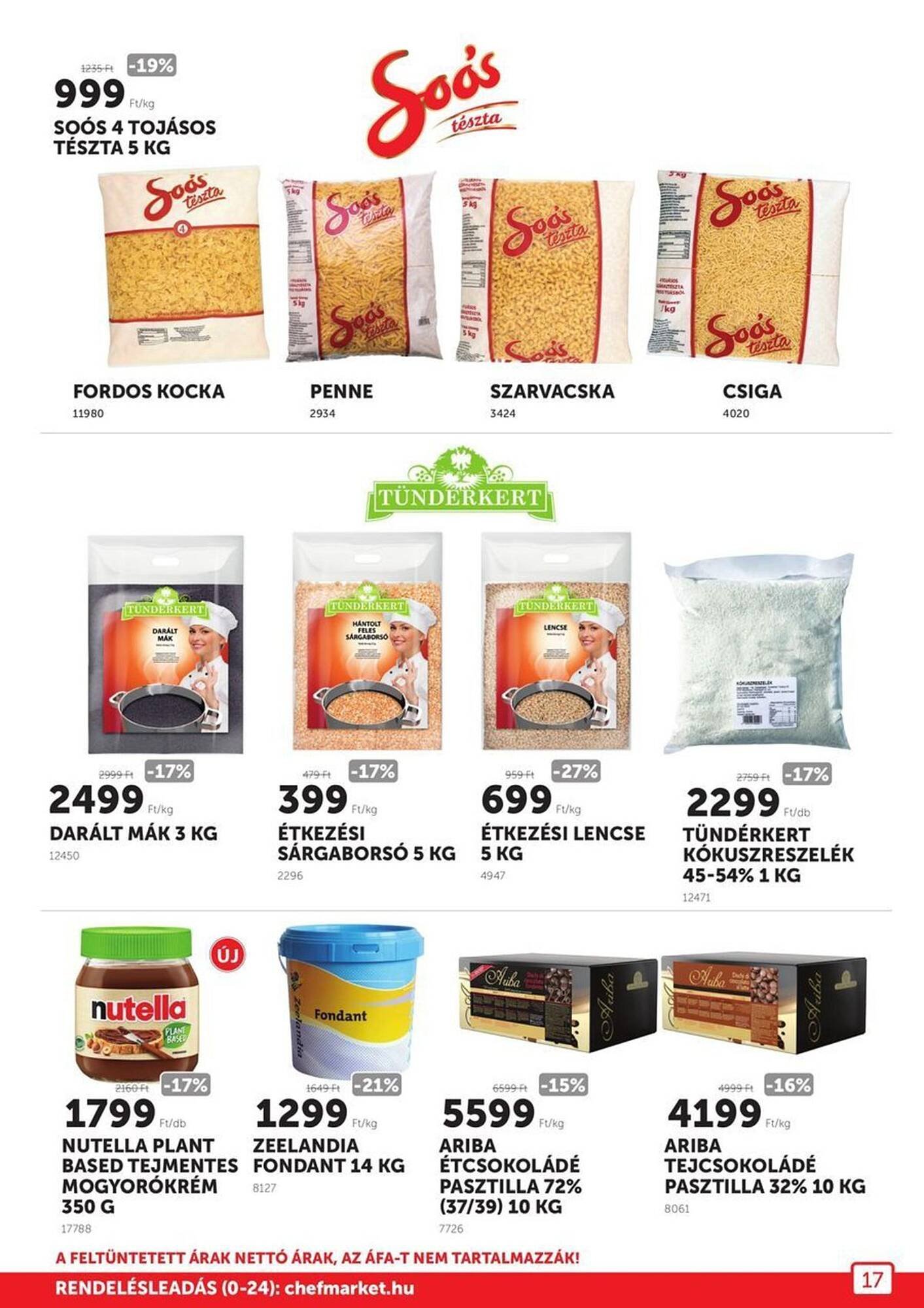 Chef Market akciós újság (2025-12-01 - 2026-01-31)