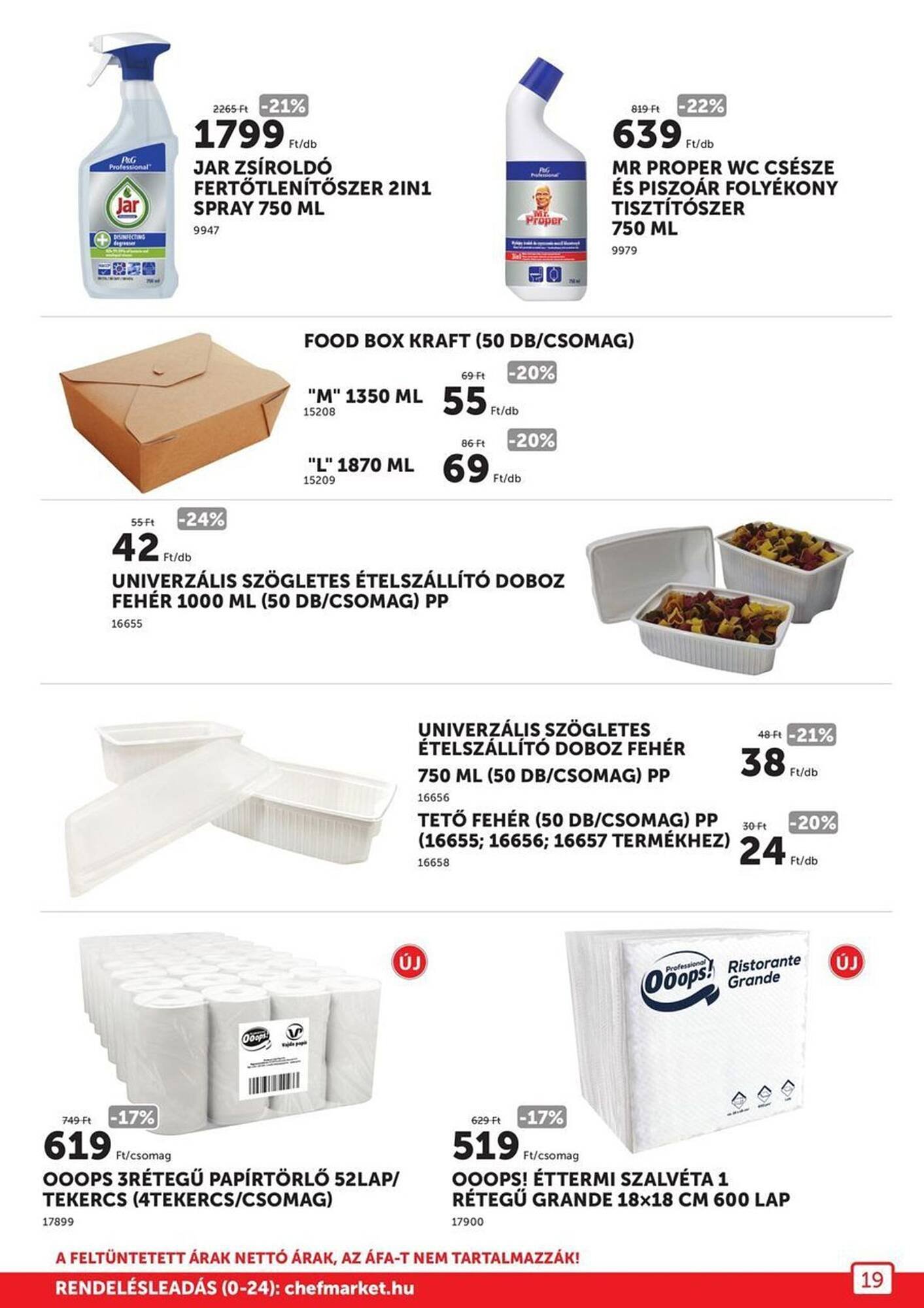 Chef Market akciós újság (2025-12-01 - 2026-01-31)