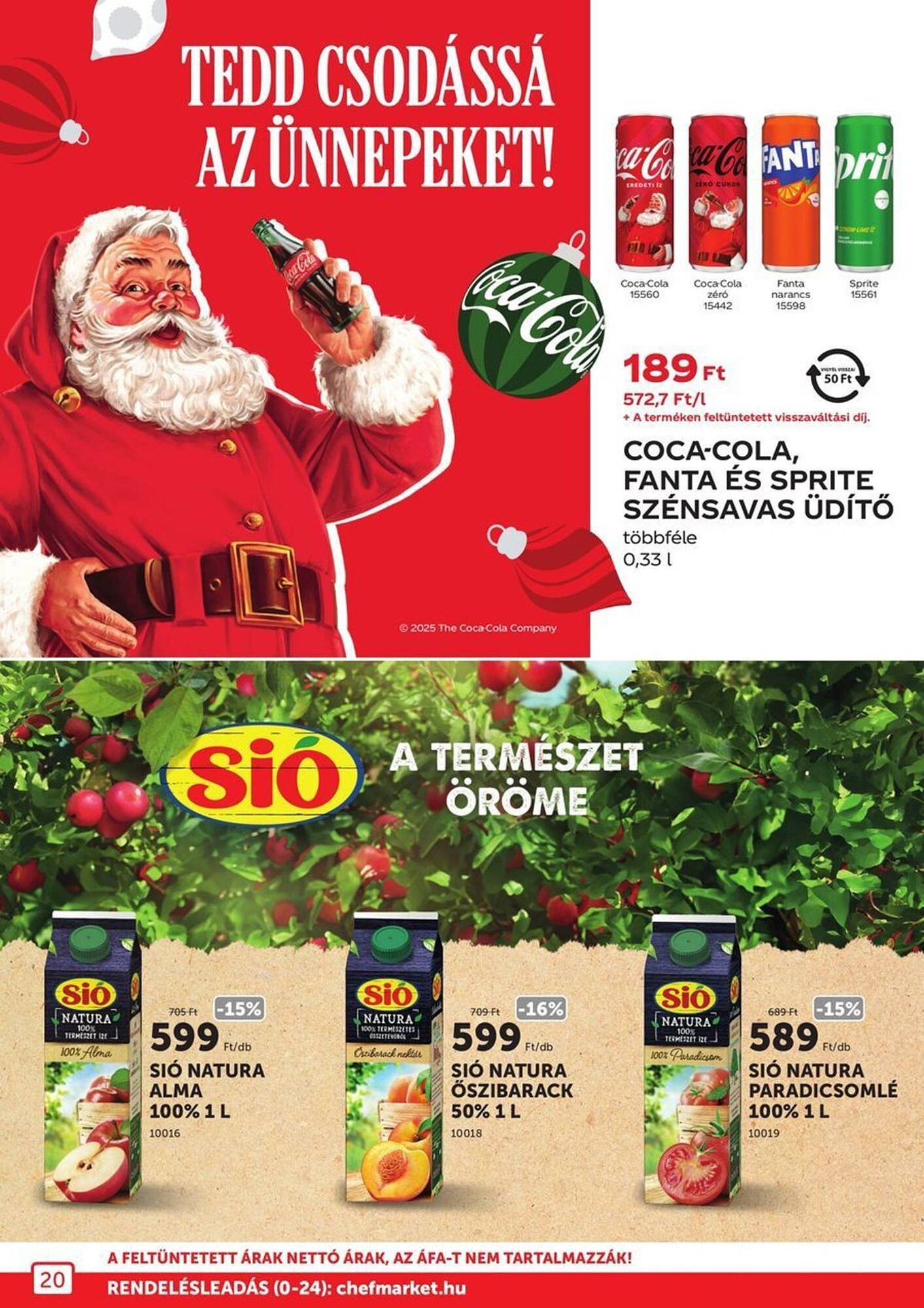 Chef Market akciós újság (2025-12-01 - 2026-01-31)