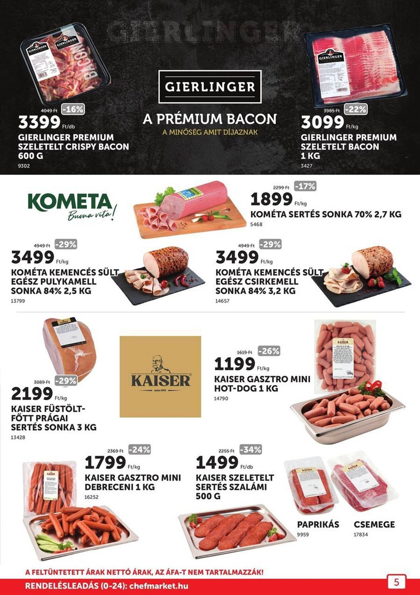 Chef Market akciós újság (2025-12-01 - 2026-01-31)