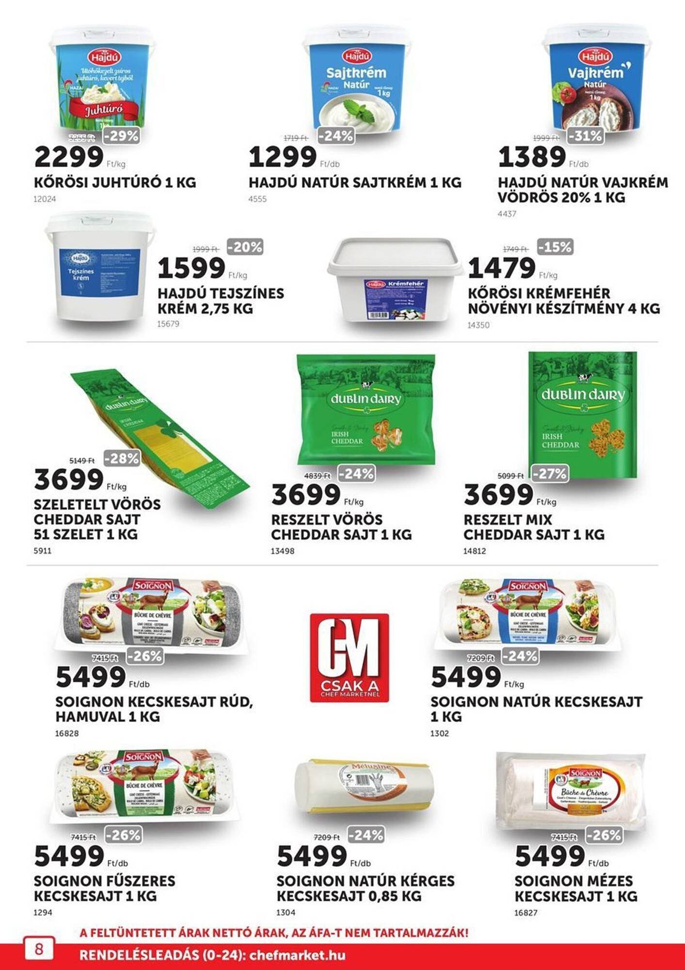 Chef Market akciós újság (2025-12-01 - 2026-01-31)