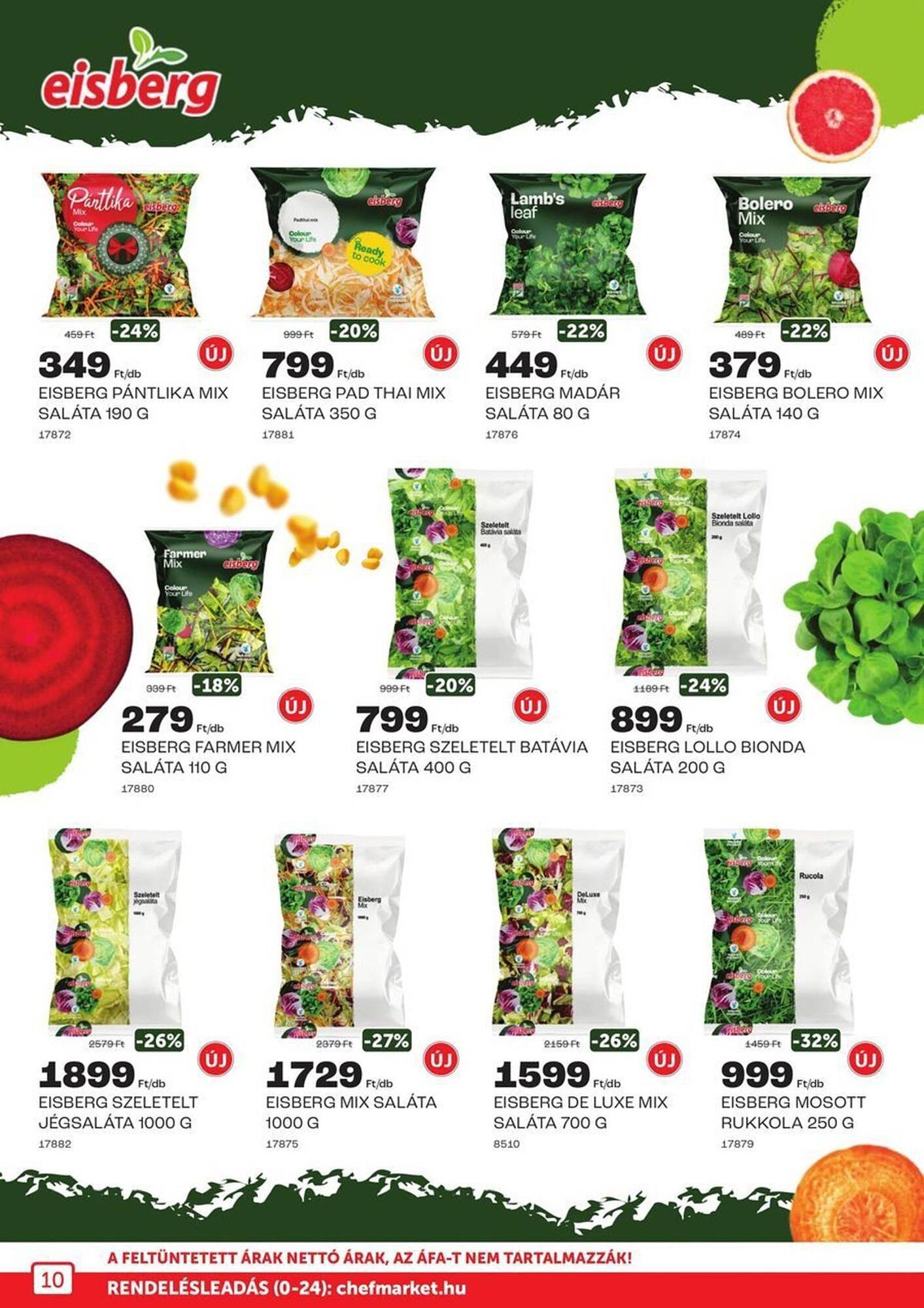 Chef Market akciós újság (2025-12-01 - 2026-01-31)