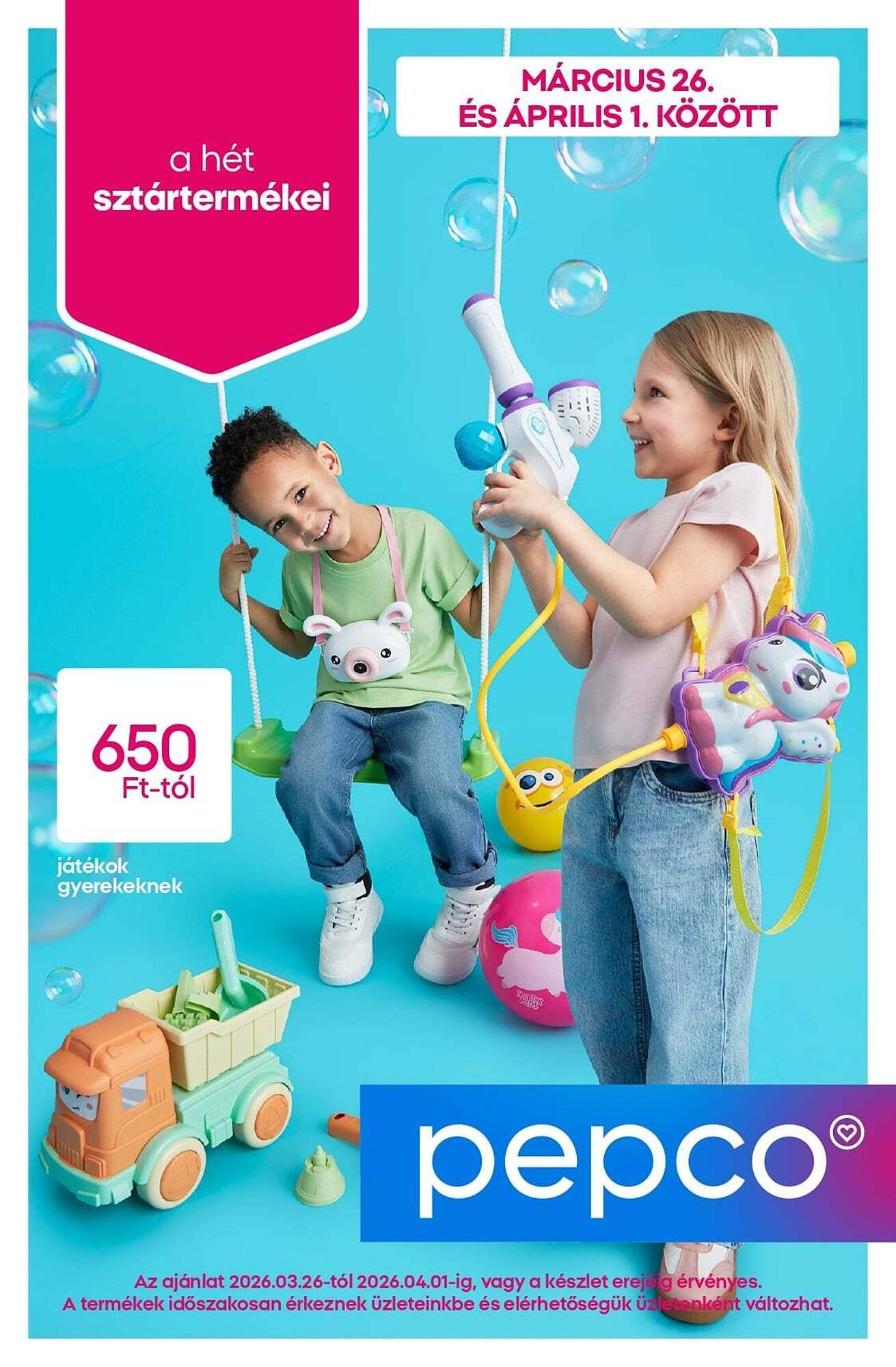 Pepco akciós újság (2026-03-26 - 2026-04-01)