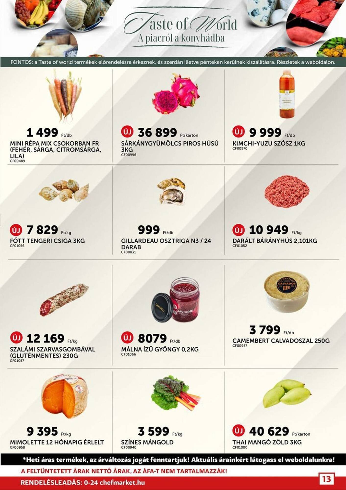 Chef Market akciós újság (2026-05-01 - 2026-05-31)