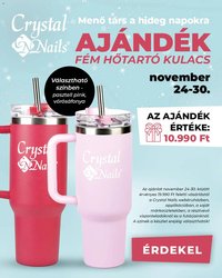Crystal Nails akciós újság (2025-11-24 - 2025-11-30)