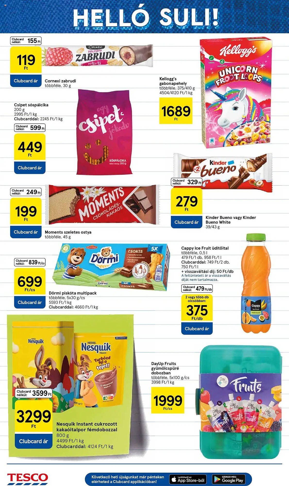 Tesco akciós újság (2025-08-28 - 2025-09-03)