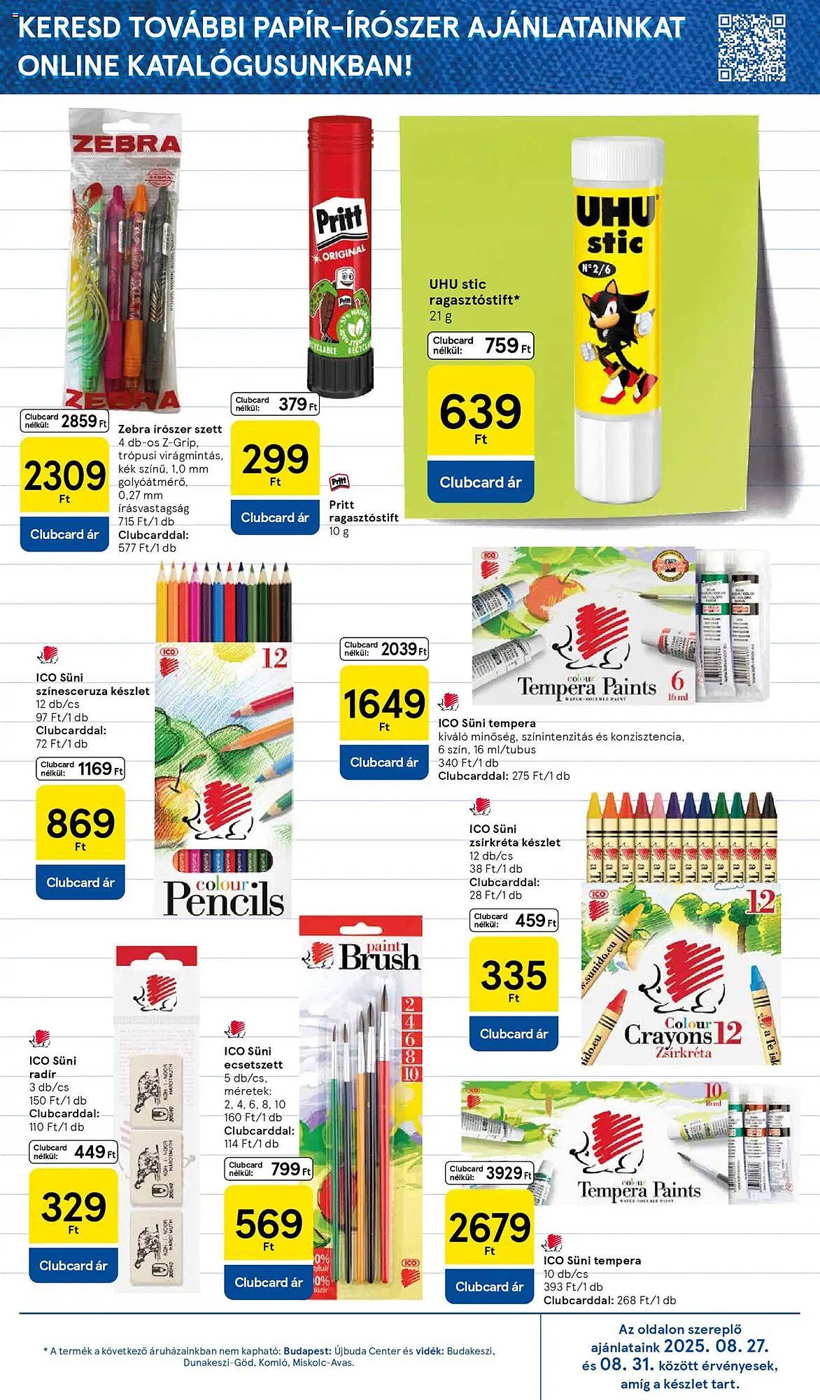 Tesco akciós újság (2025-08-28 - 2025-09-03)