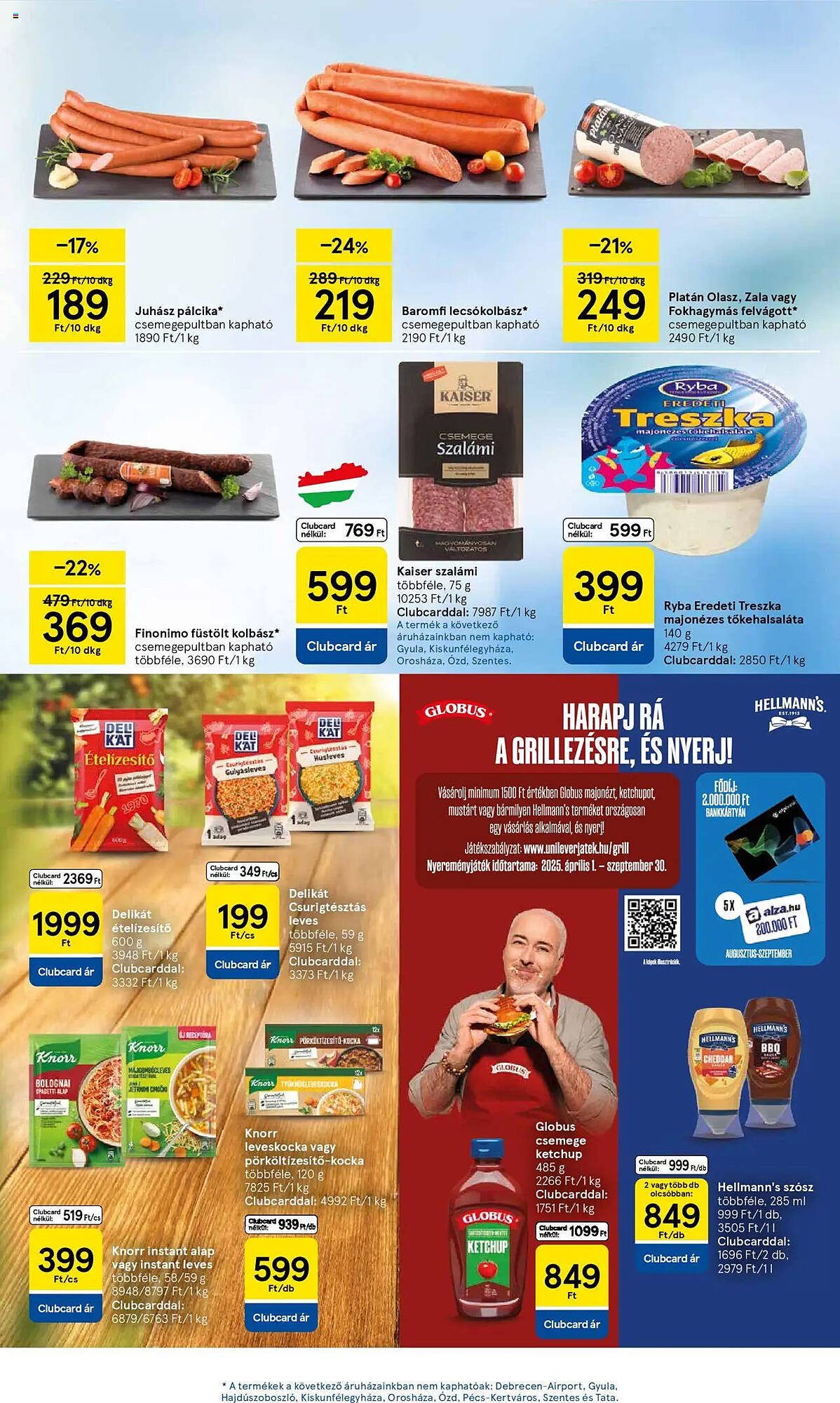 Tesco akciós újság (2025-08-28 - 2025-09-03)