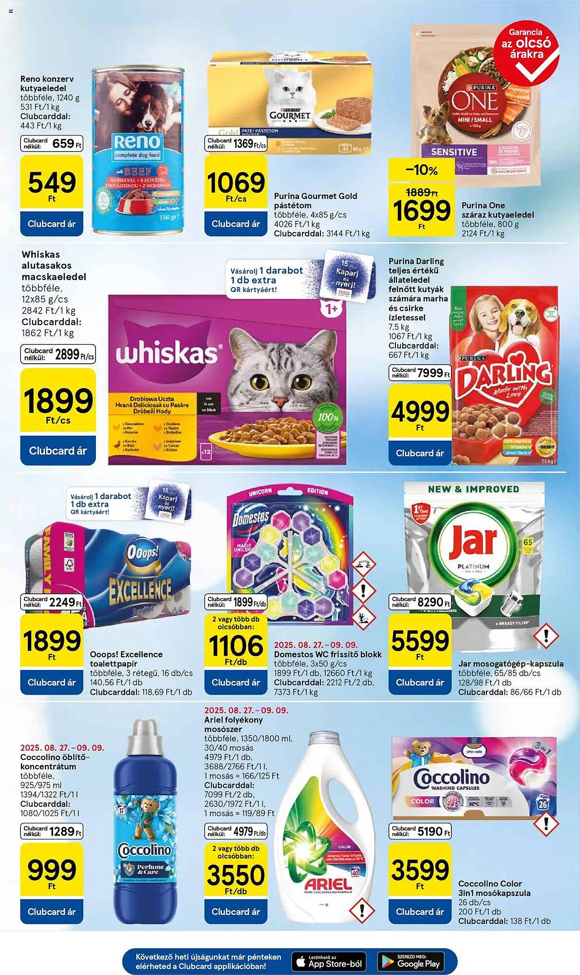 Tesco akciós újság (2025-08-28 - 2025-09-03)