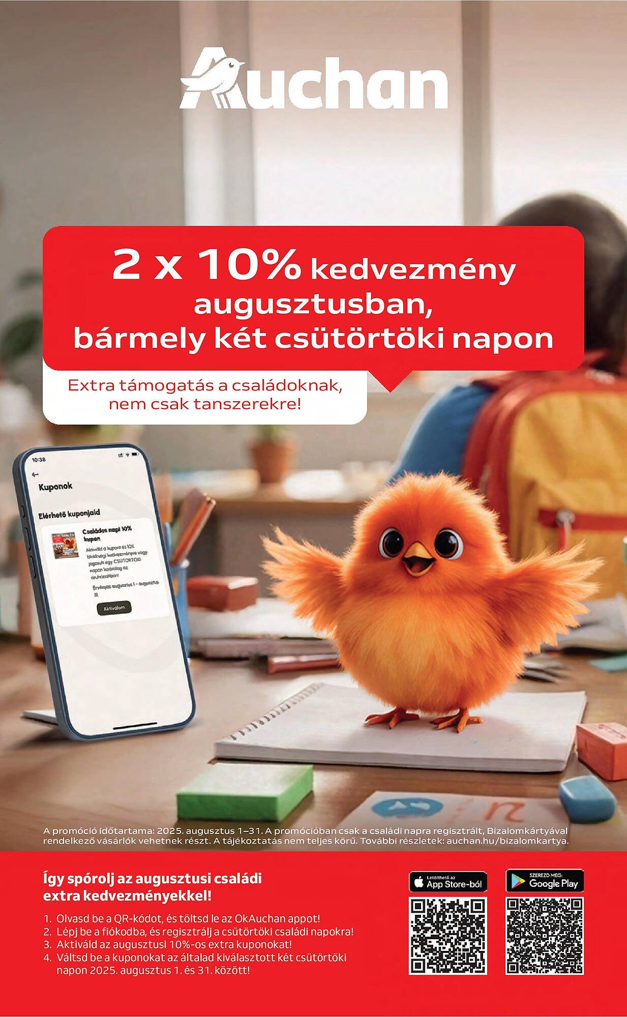 Auchan akciós újság (2025-08-23 - 2025-08-27)
