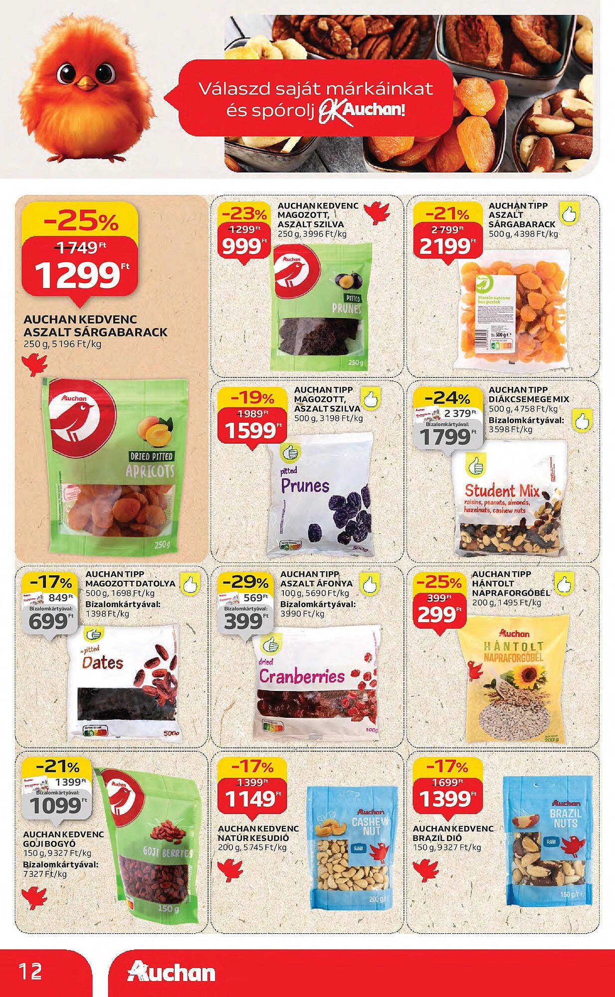 Auchan akciós újság (2025-08-23 - 2025-08-27)