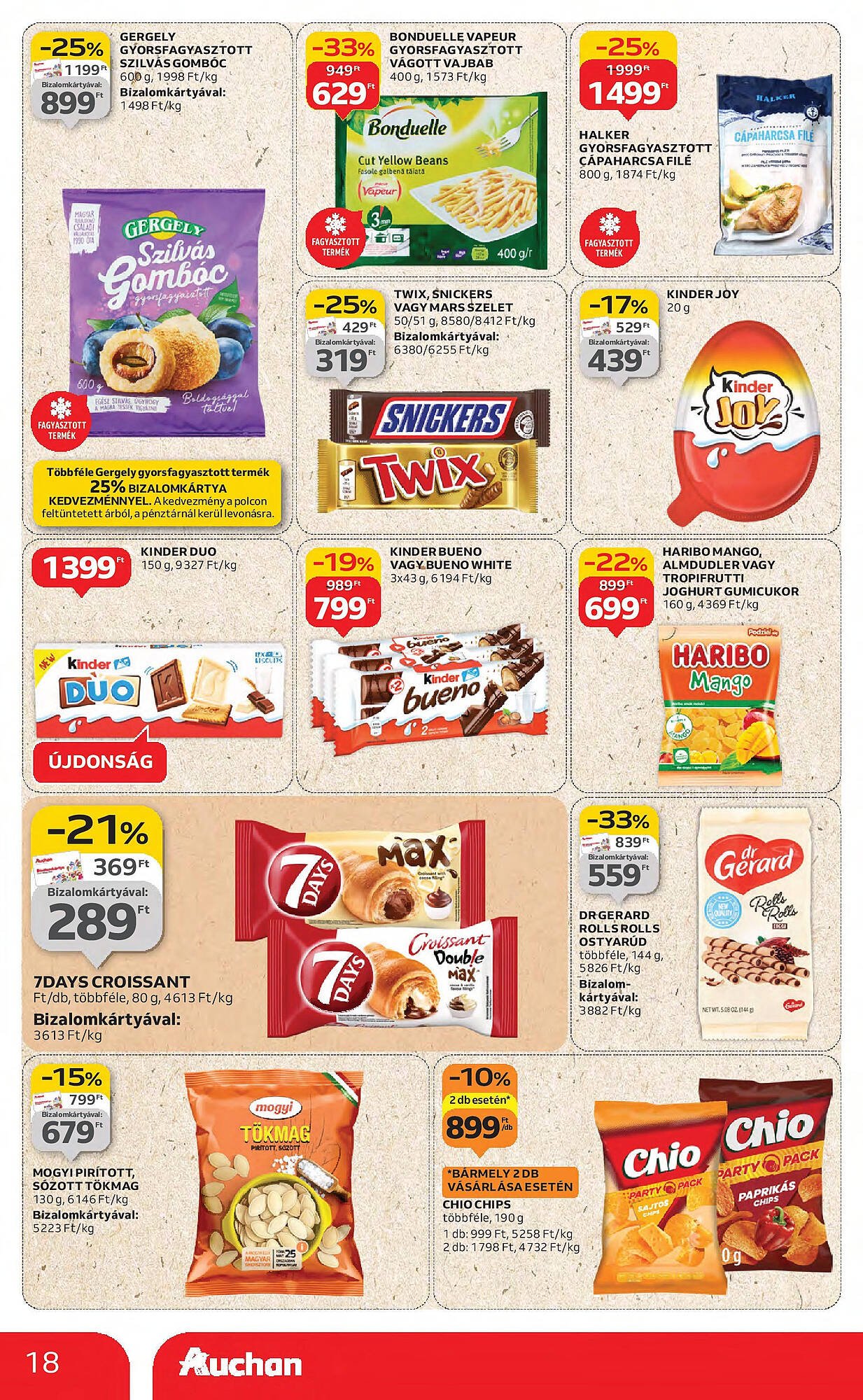 Auchan akciós újság (2025-08-23 - 2025-08-27)