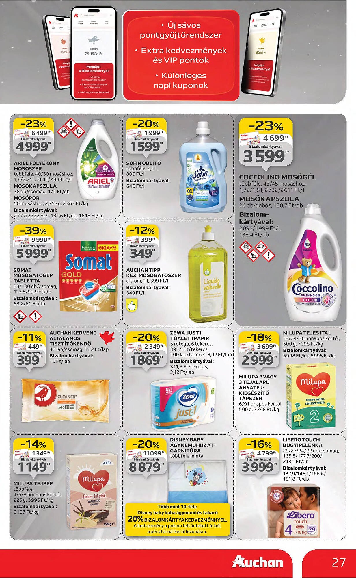 Auchan akciós újság (2025-08-23 - 2025-08-27)