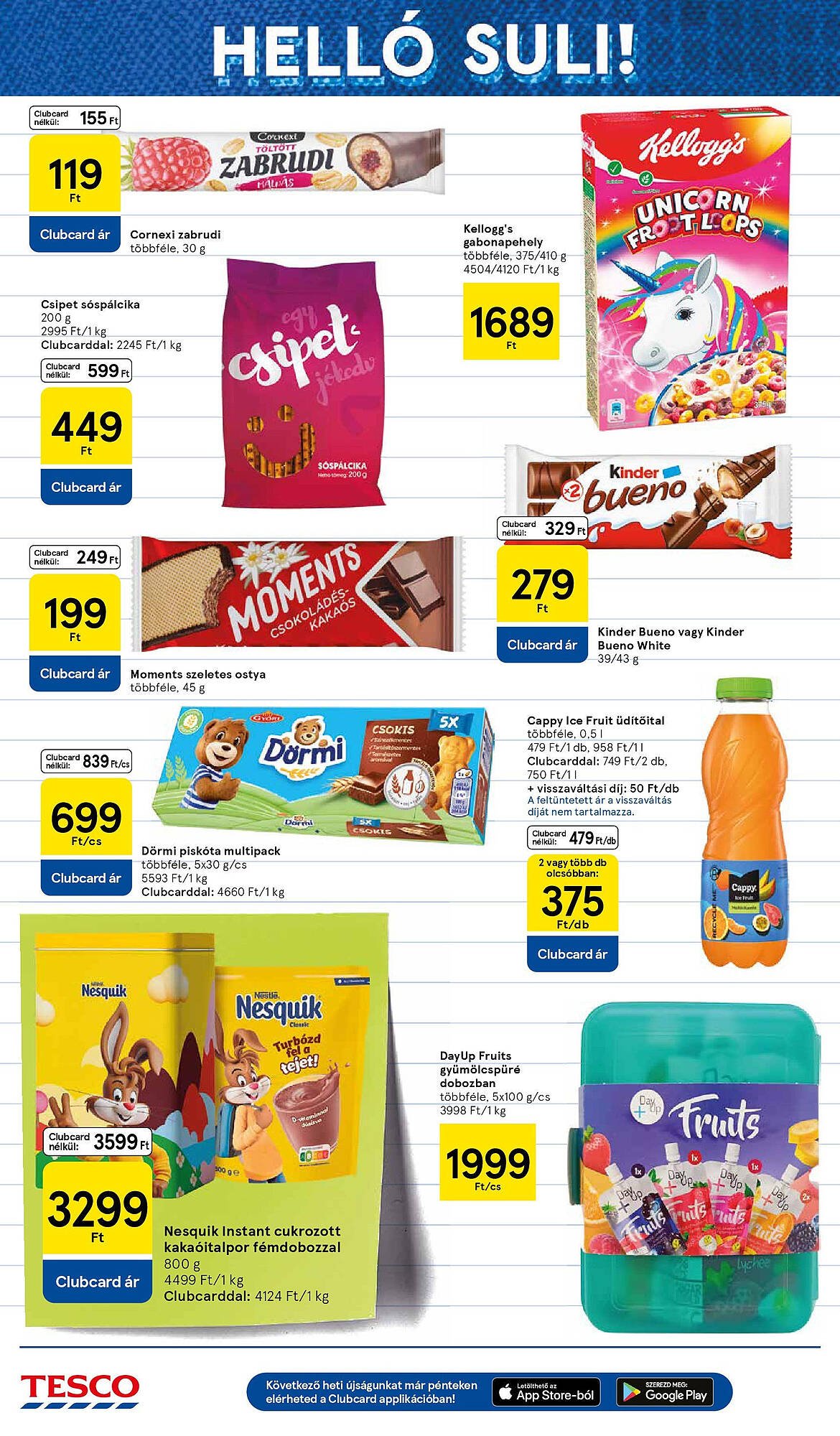 Tesco akciós újság (2025-08-28 - 2025-09-03)