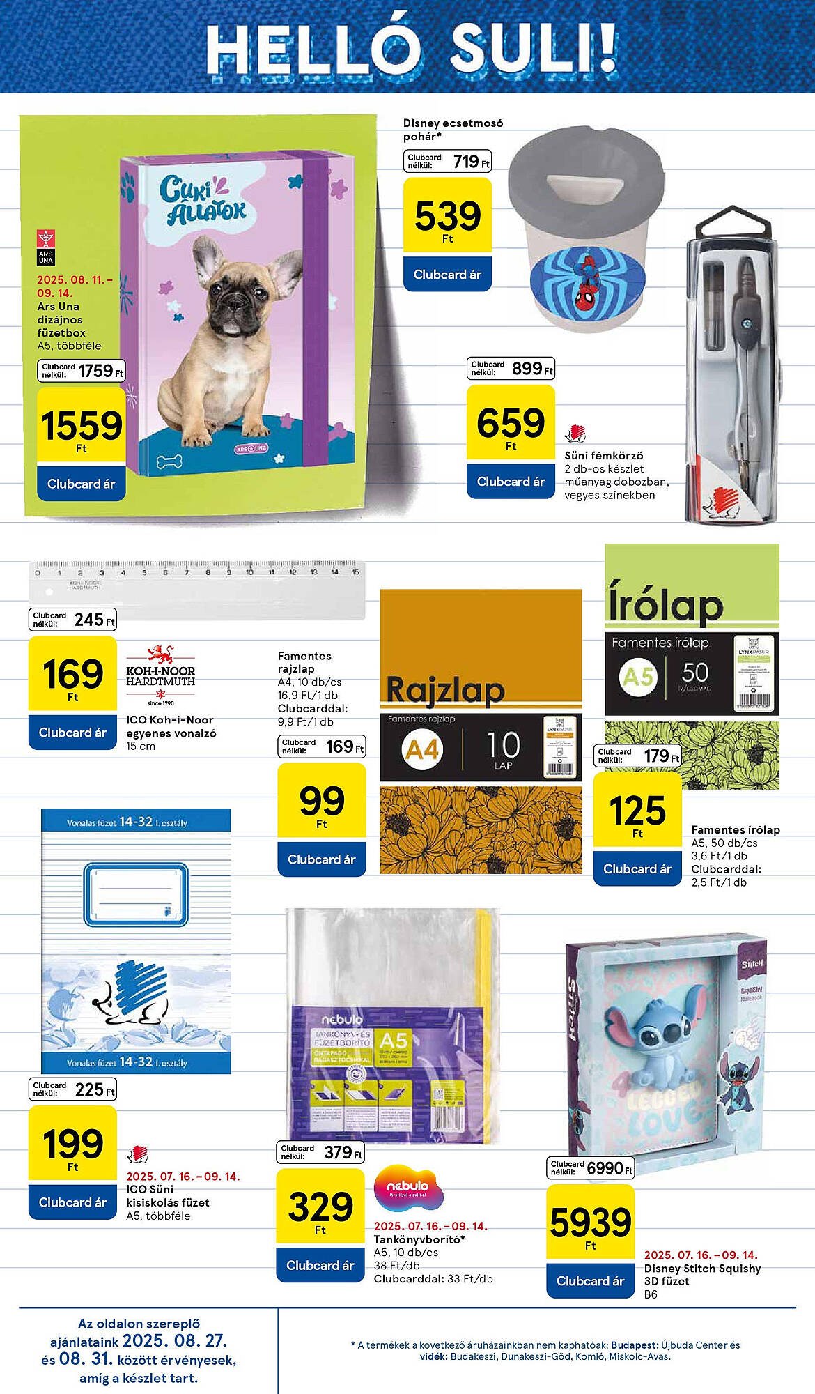 Tesco akciós újság (2025-08-28 - 2025-09-03)