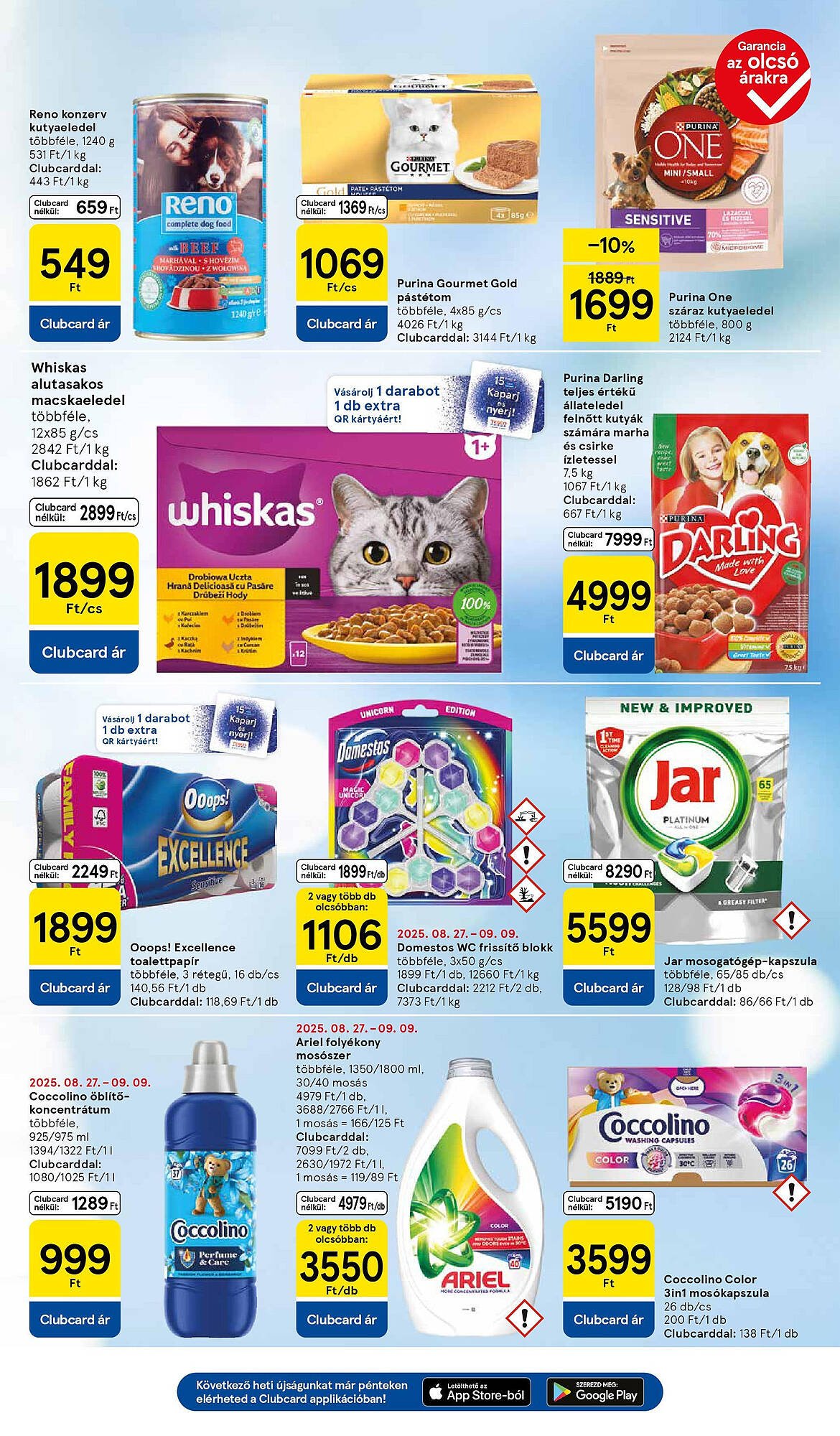 Tesco akciós újság (2025-08-28 - 2025-09-03)
