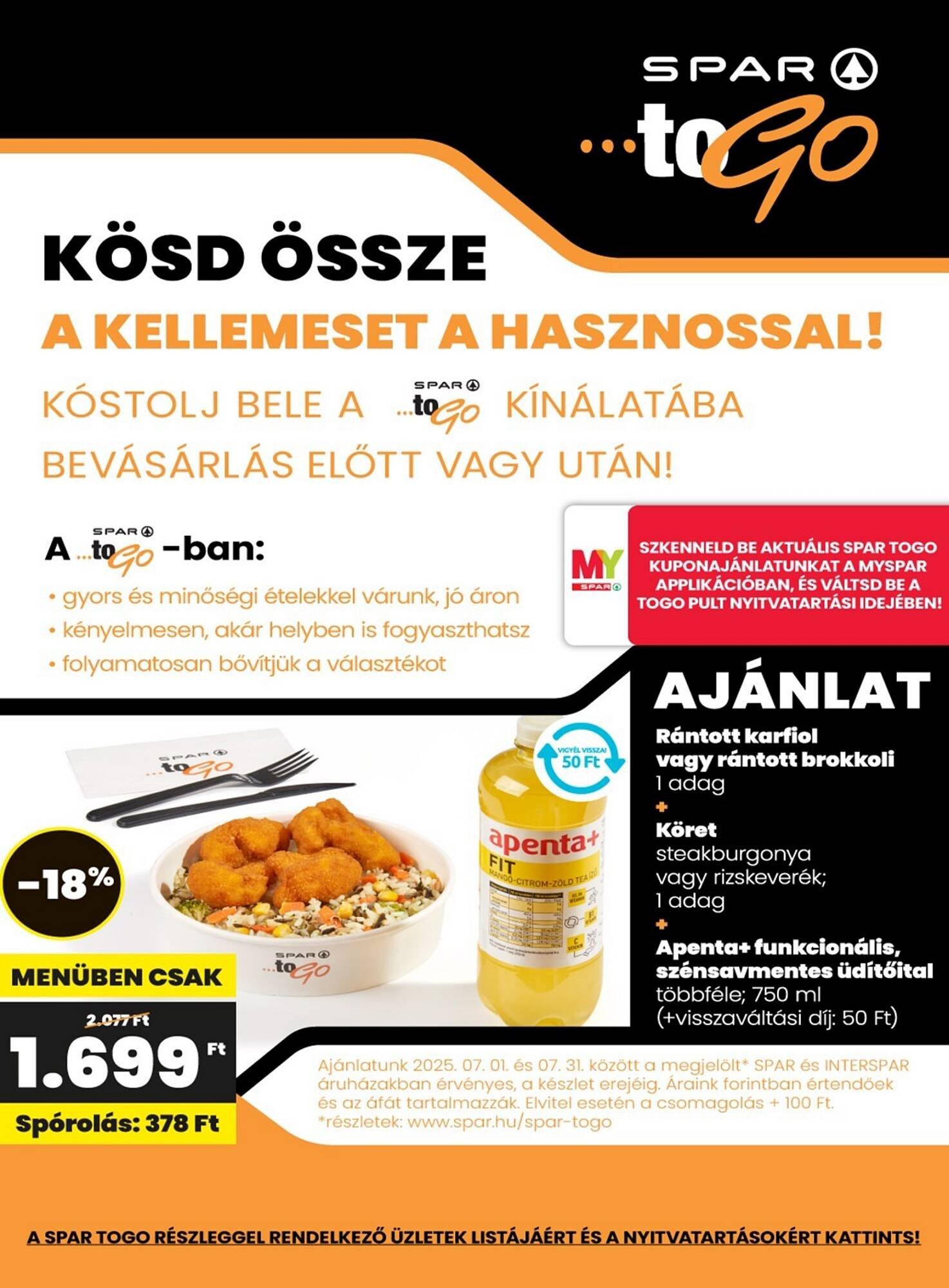 Spar akciós újság (2025-07-24 - 2025-07-30)