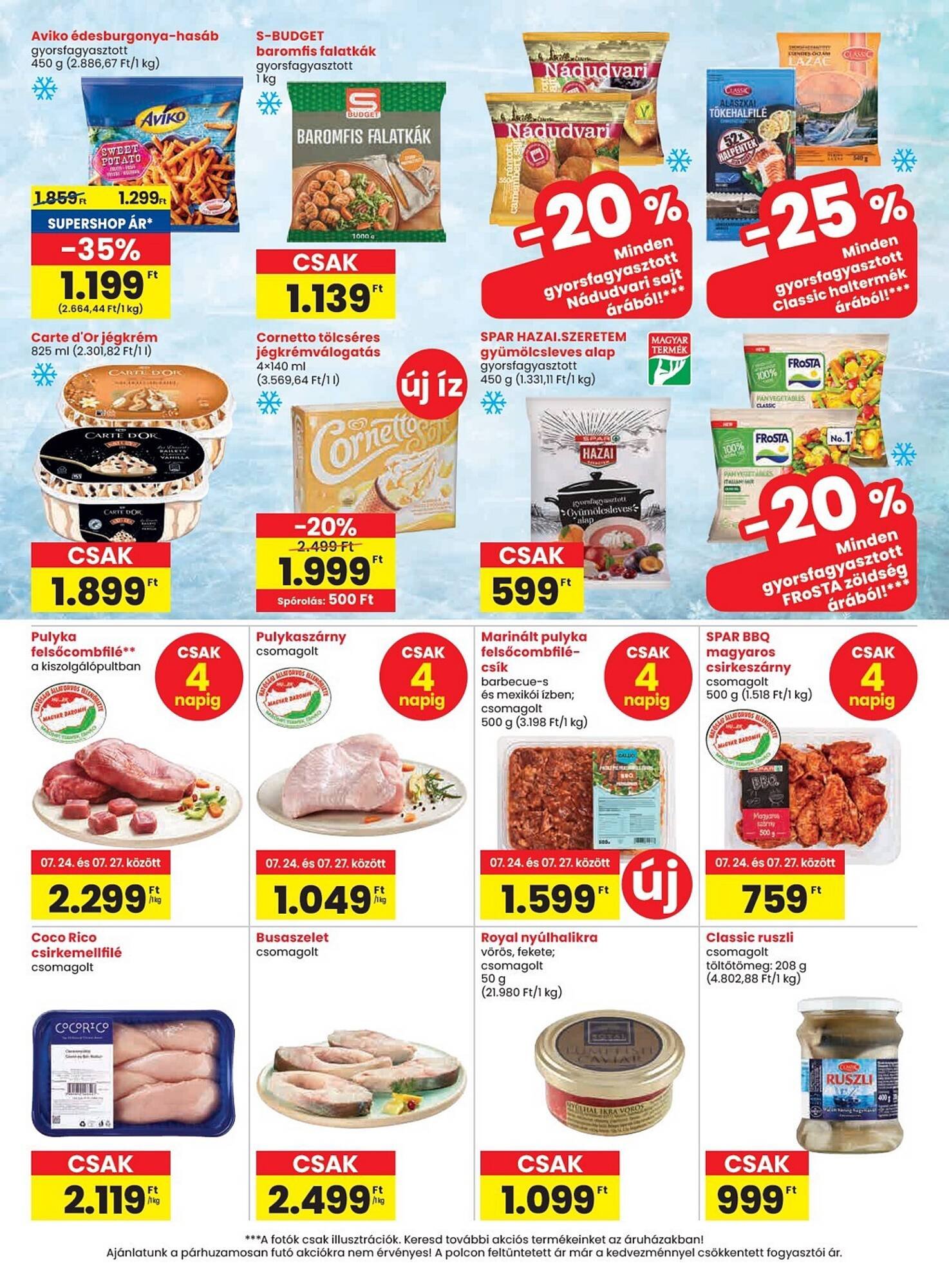 Spar akciós újság (2025-07-24 - 2025-07-30)