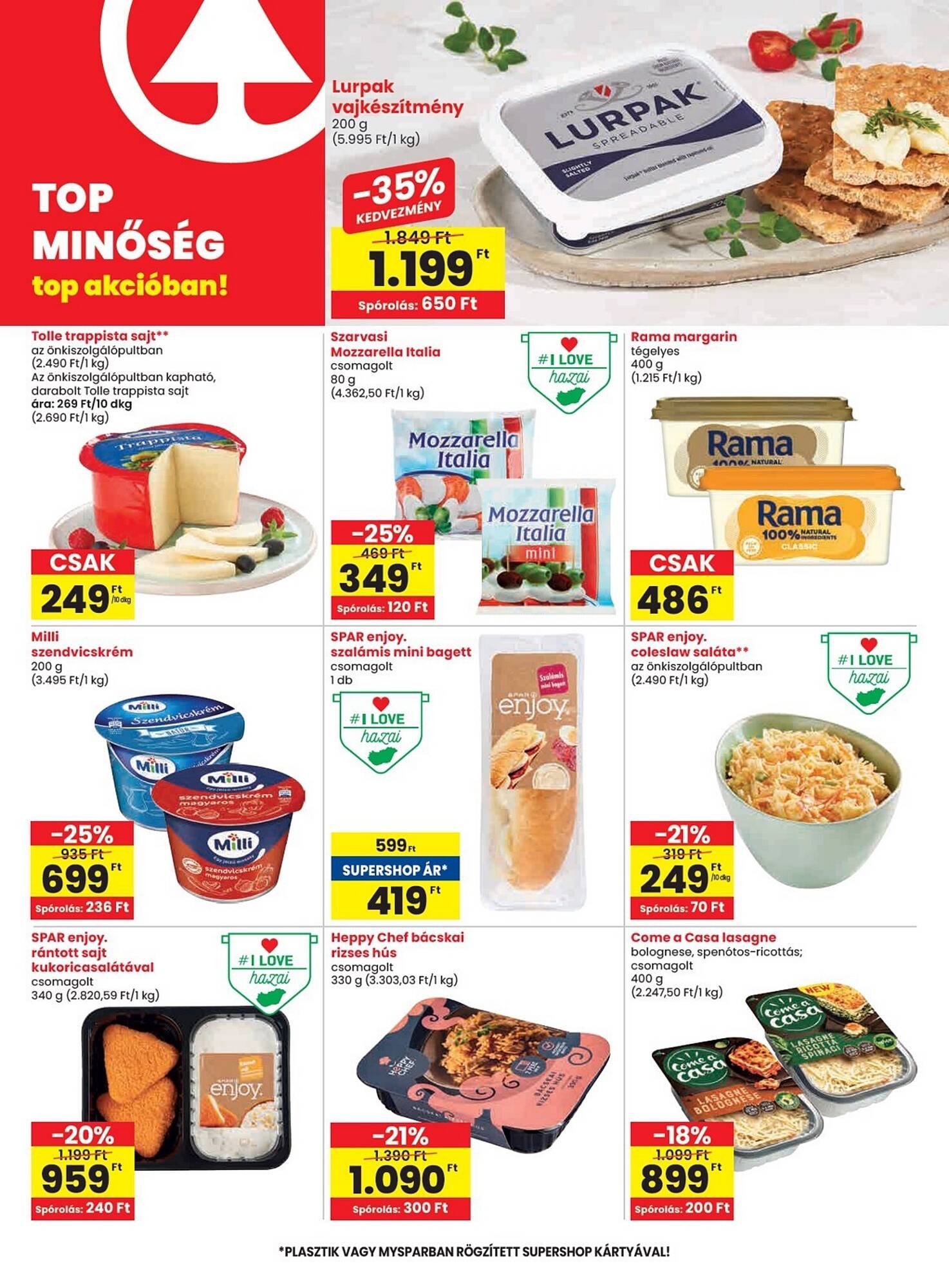 Spar akciós újság (2025-07-24 - 2025-07-30)