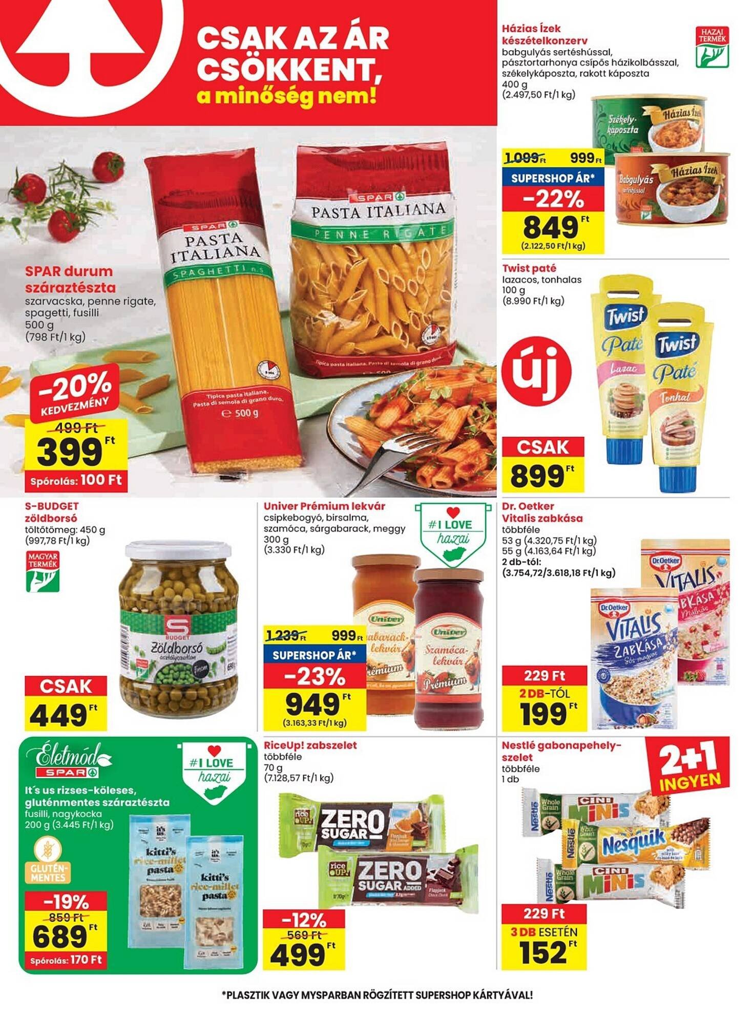 Spar akciós újság (2025-07-24 - 2025-07-30)