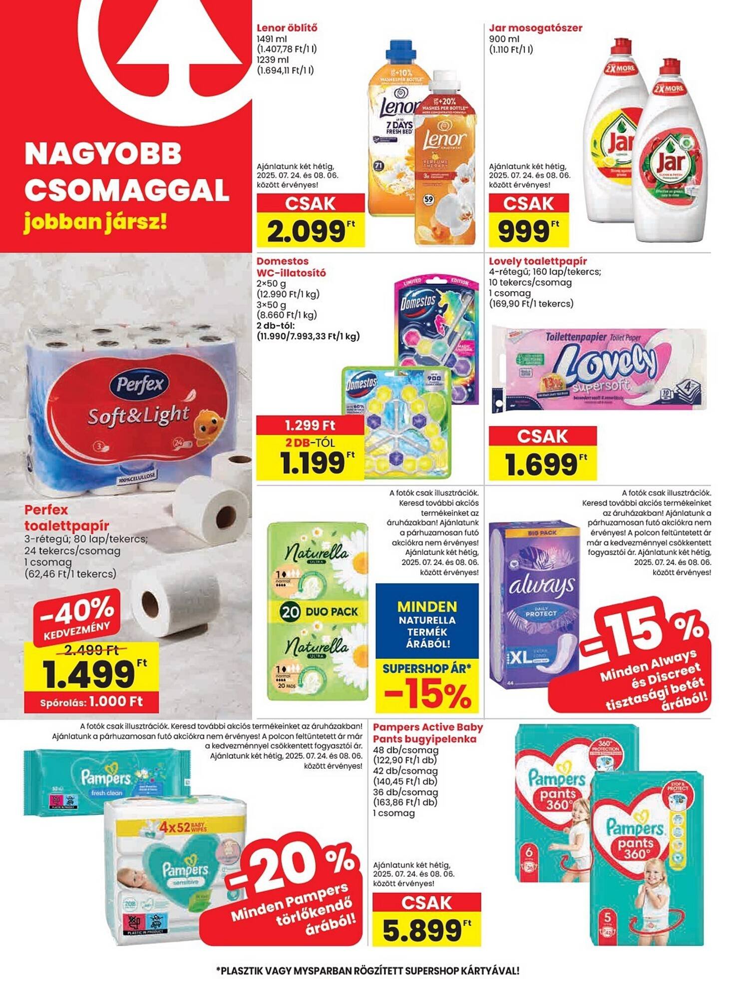 Spar akciós újság (2025-07-24 - 2025-07-30)