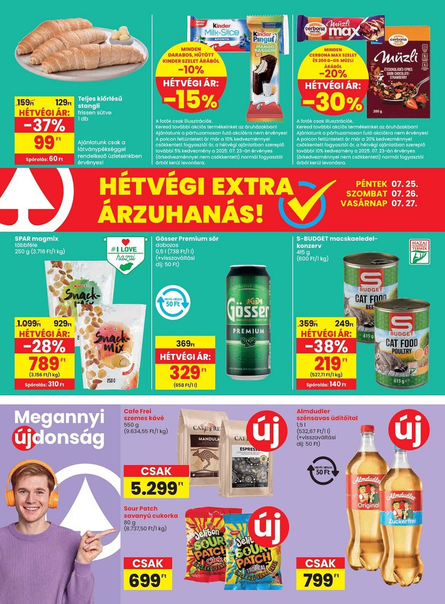 Spar akciós újság (2025-07-24 - 2025-07-30)