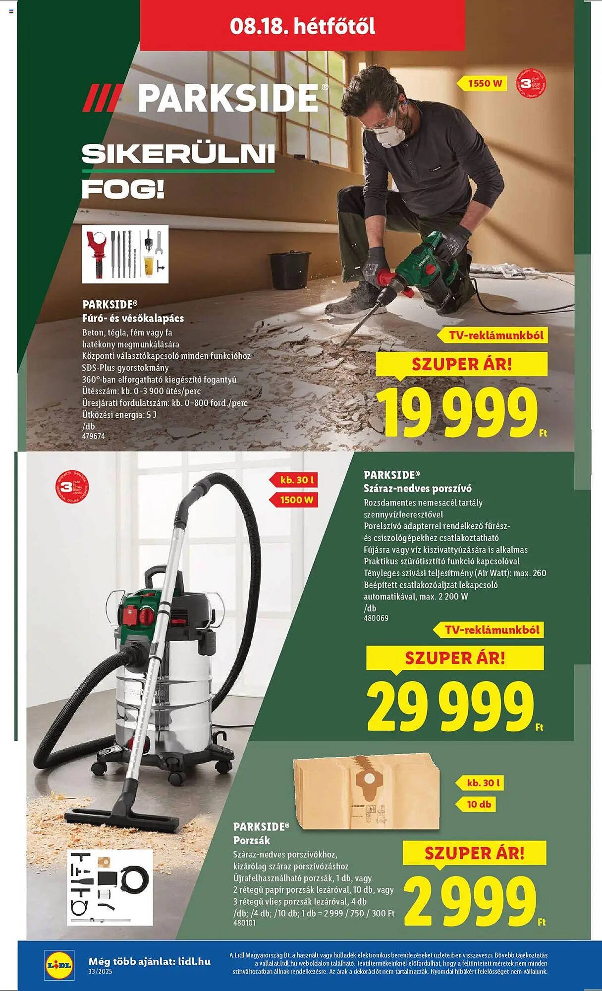 Lidl akciós újság (2025-08-14 - 2025-08-20)
