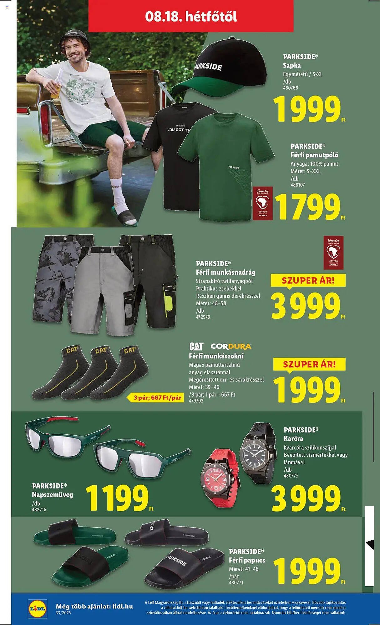 Lidl akciós újság (2025-08-14 - 2025-08-20)