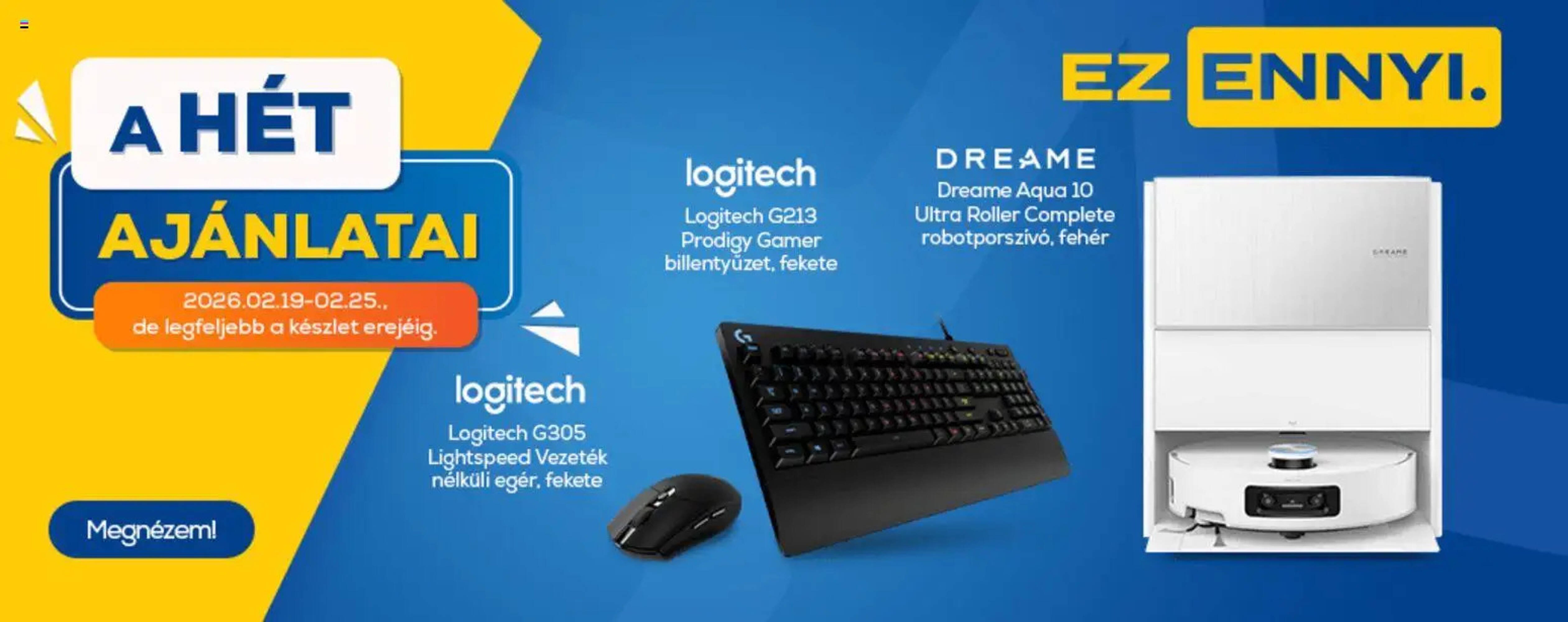 Euronics akciós újság (2026-02-19 - 2026-02-25)