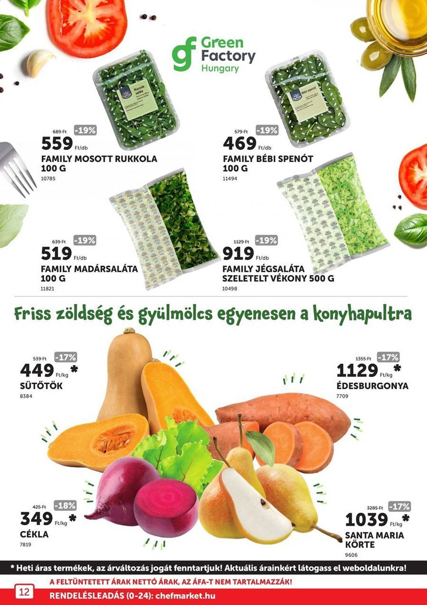 Chef Market akciós újság (2025-10-01 - 2025-10-31)