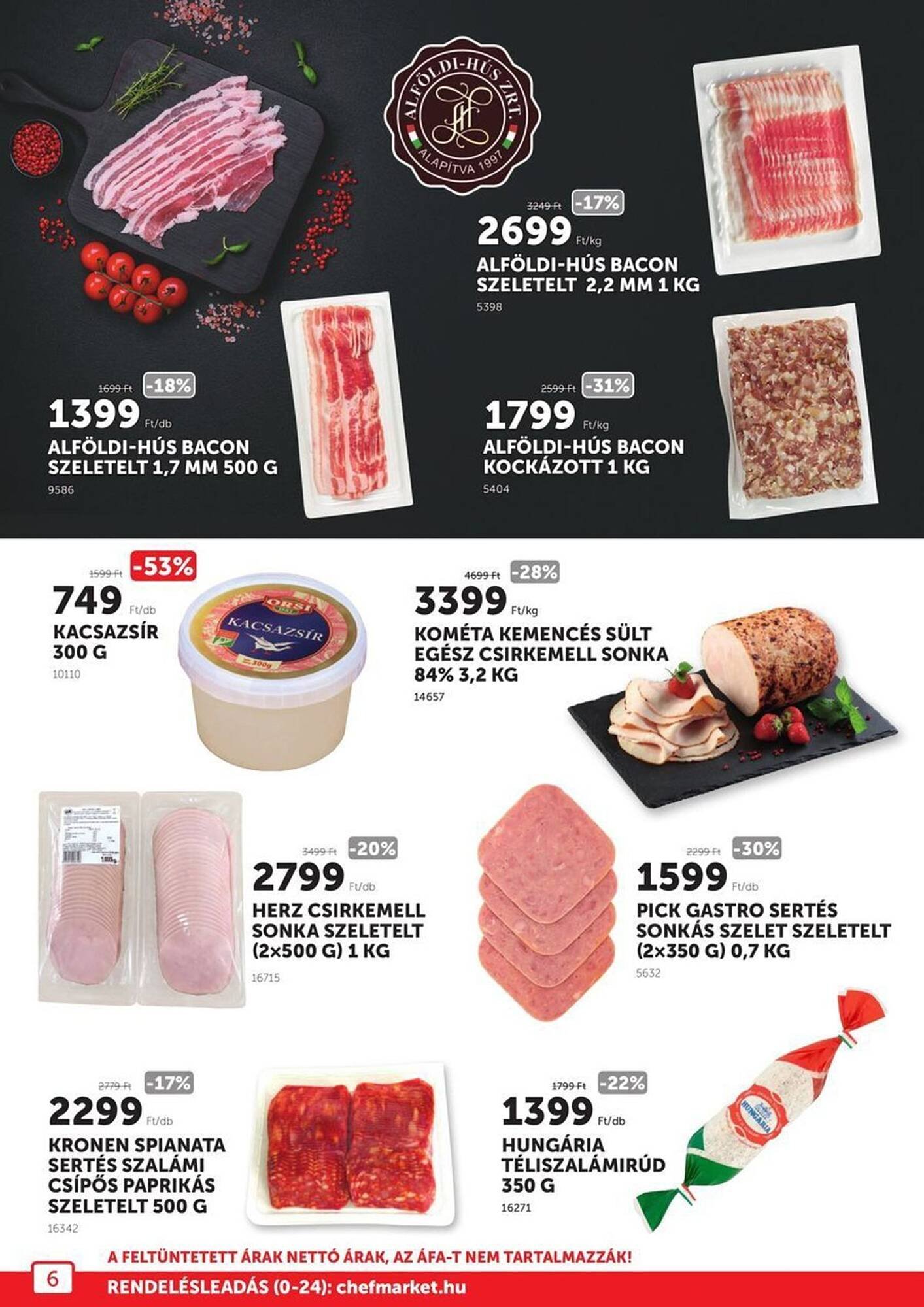 Chef Market akciós újság (2025-10-01 - 2025-10-31)