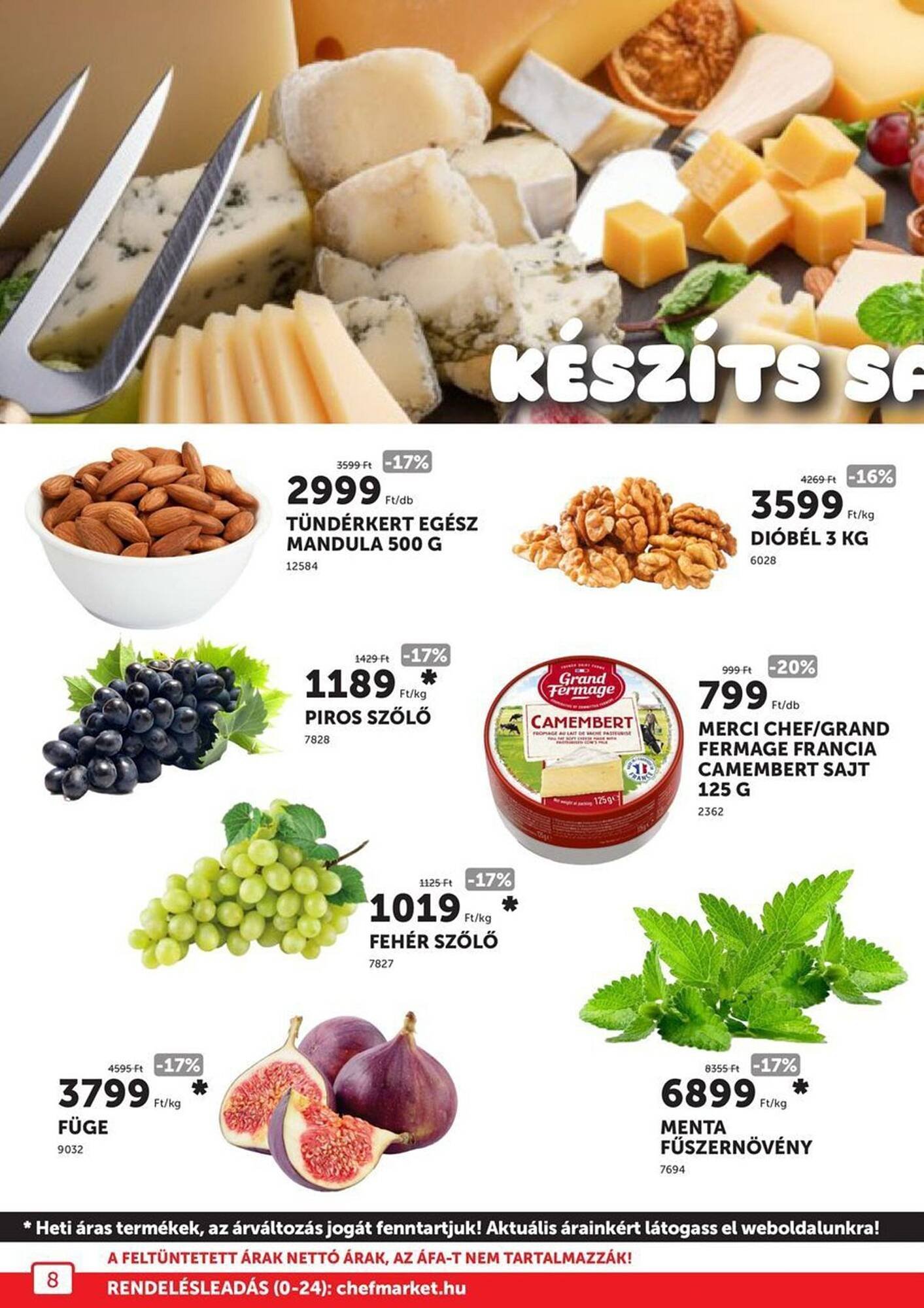 Chef Market akciós újság (2025-10-01 - 2025-10-31)