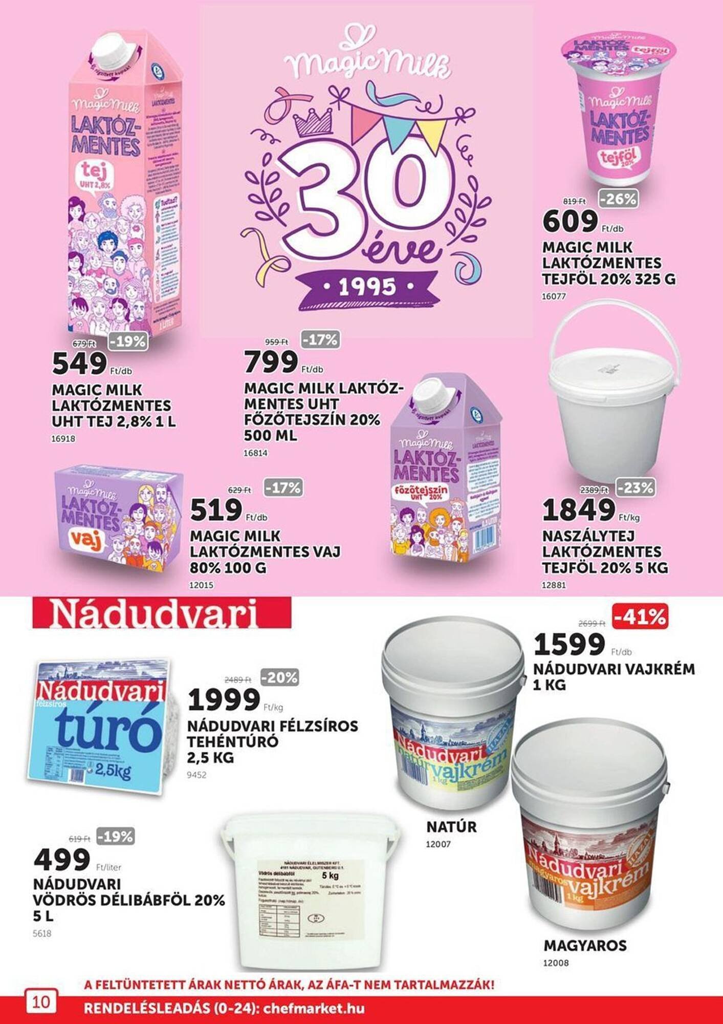 Chef Market akciós újság (2025-10-01 - 2025-10-31)